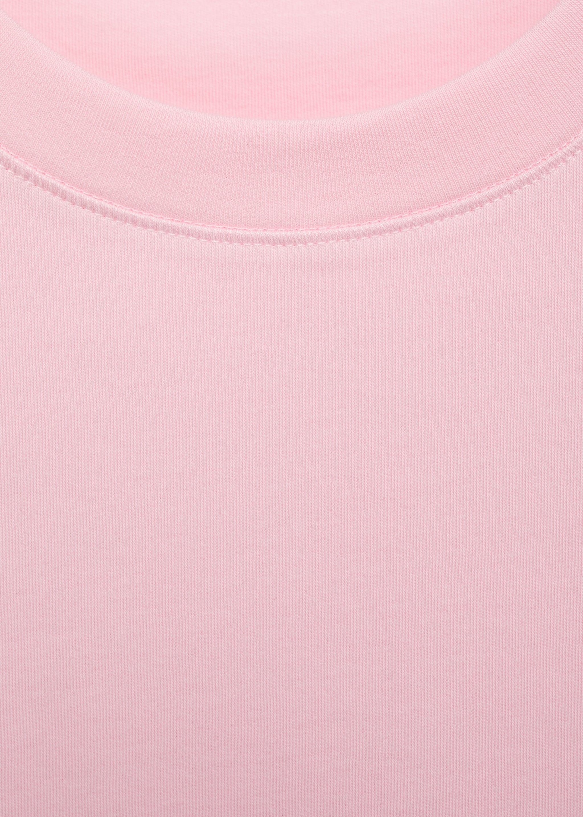 Cotton short-sleeved t-shirt - Details of the article 8