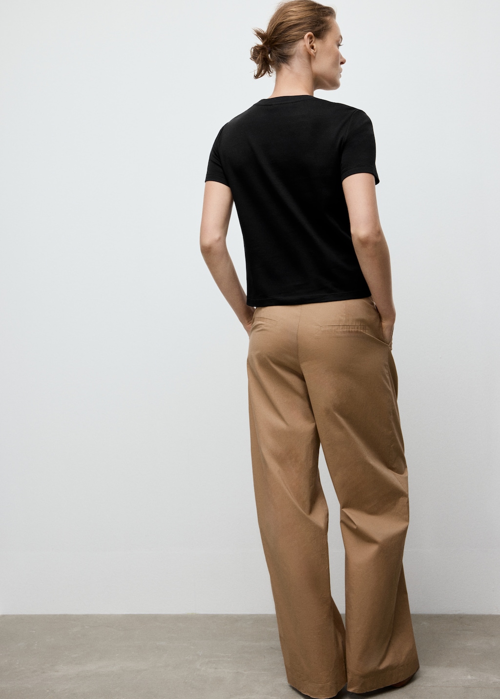 Cotton short-sleeved t-shirt