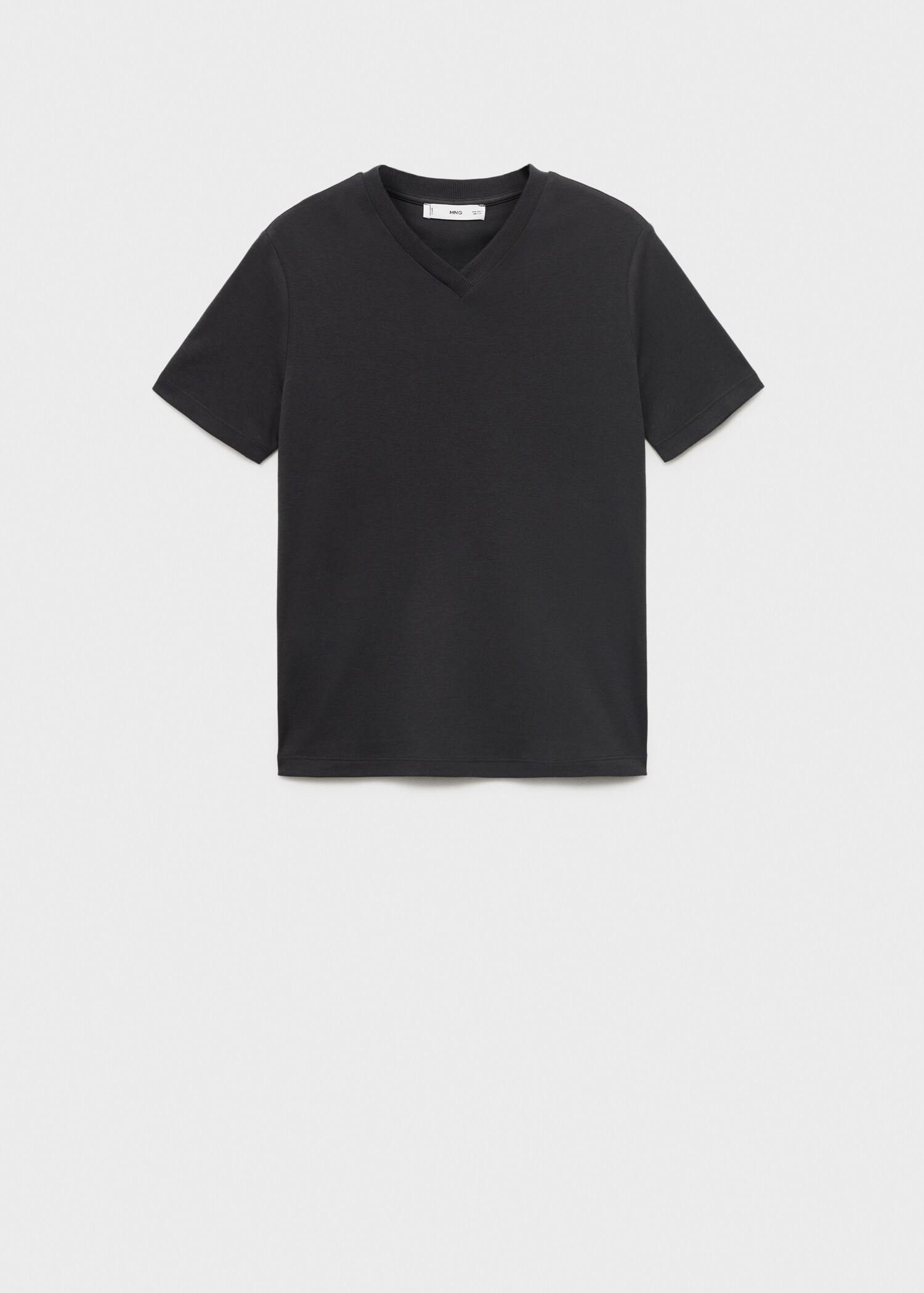 T-shirt coton col en V - Article sans modèle