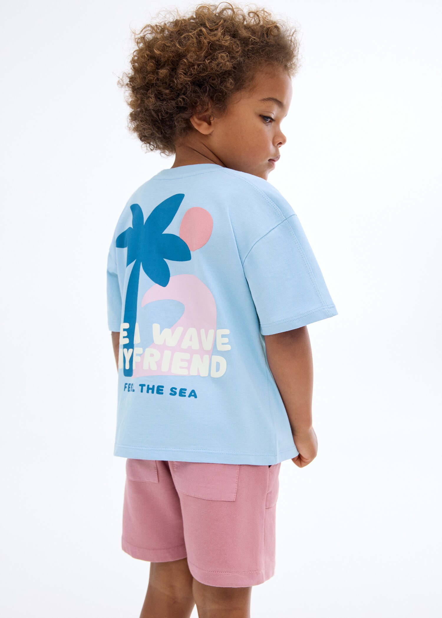 T-shirt imprimé palmiers - Détail de l'article 1