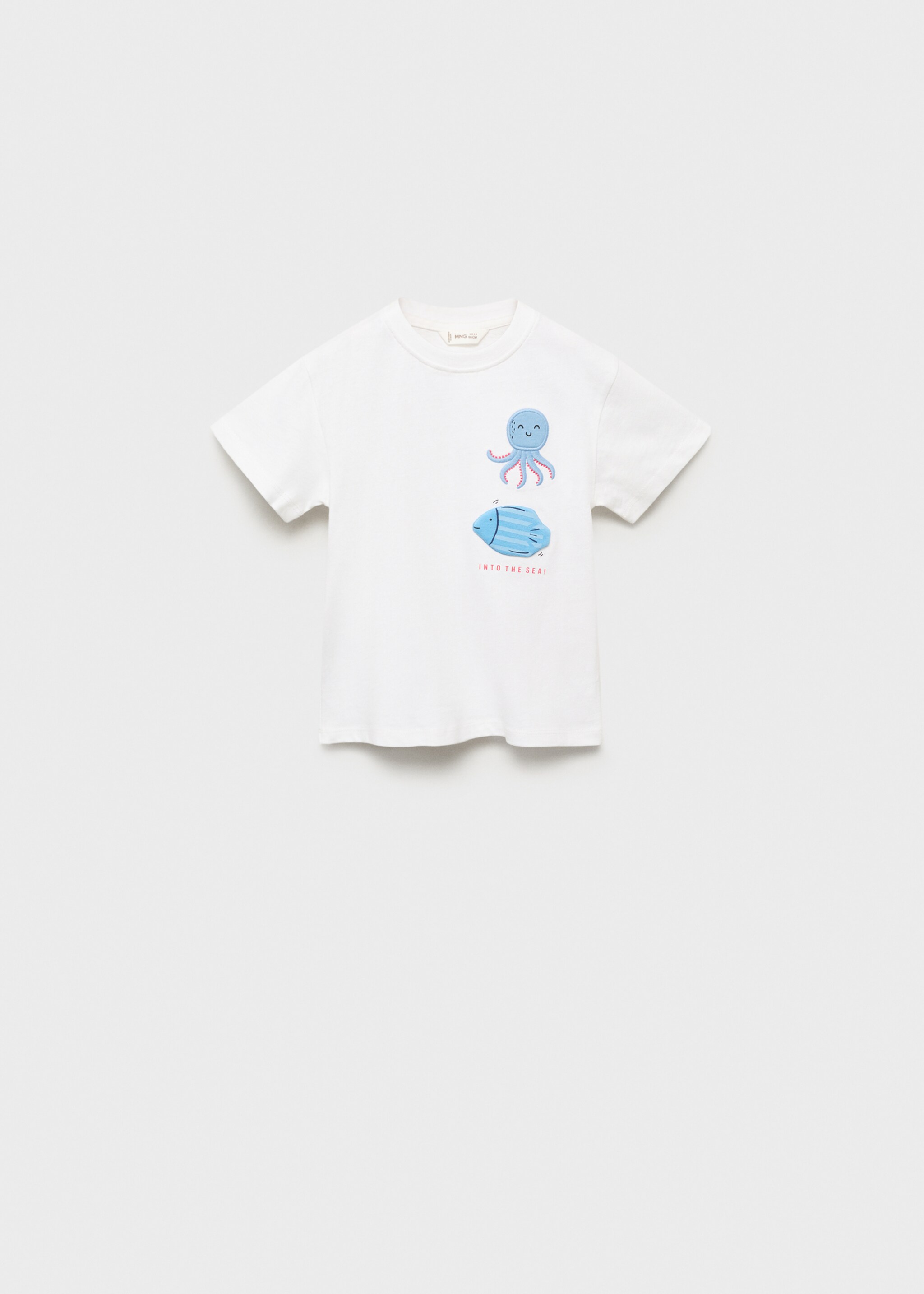 Embossed design T-shirt - Article without model