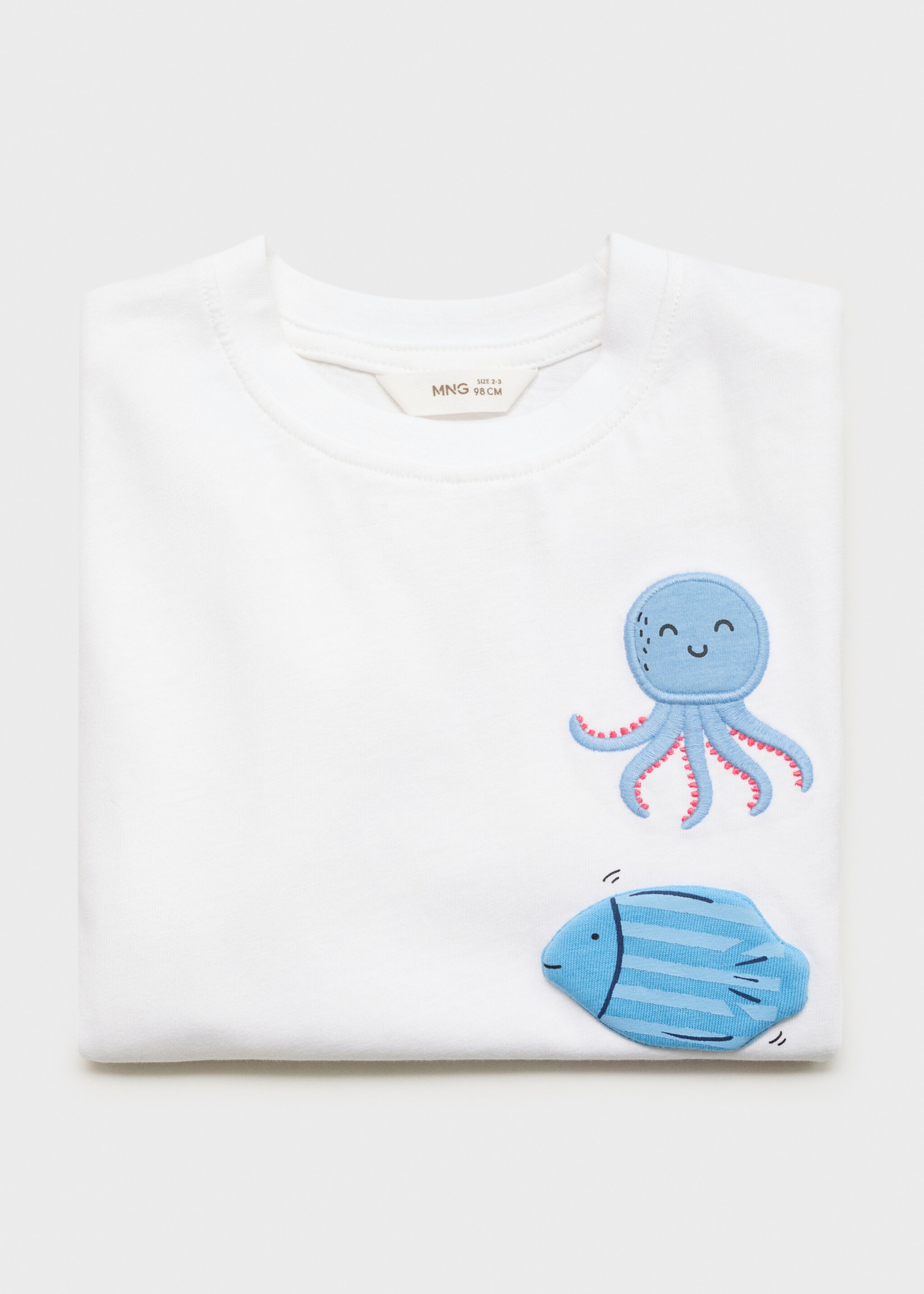 Embossed design T-shirt - Details of the article 0