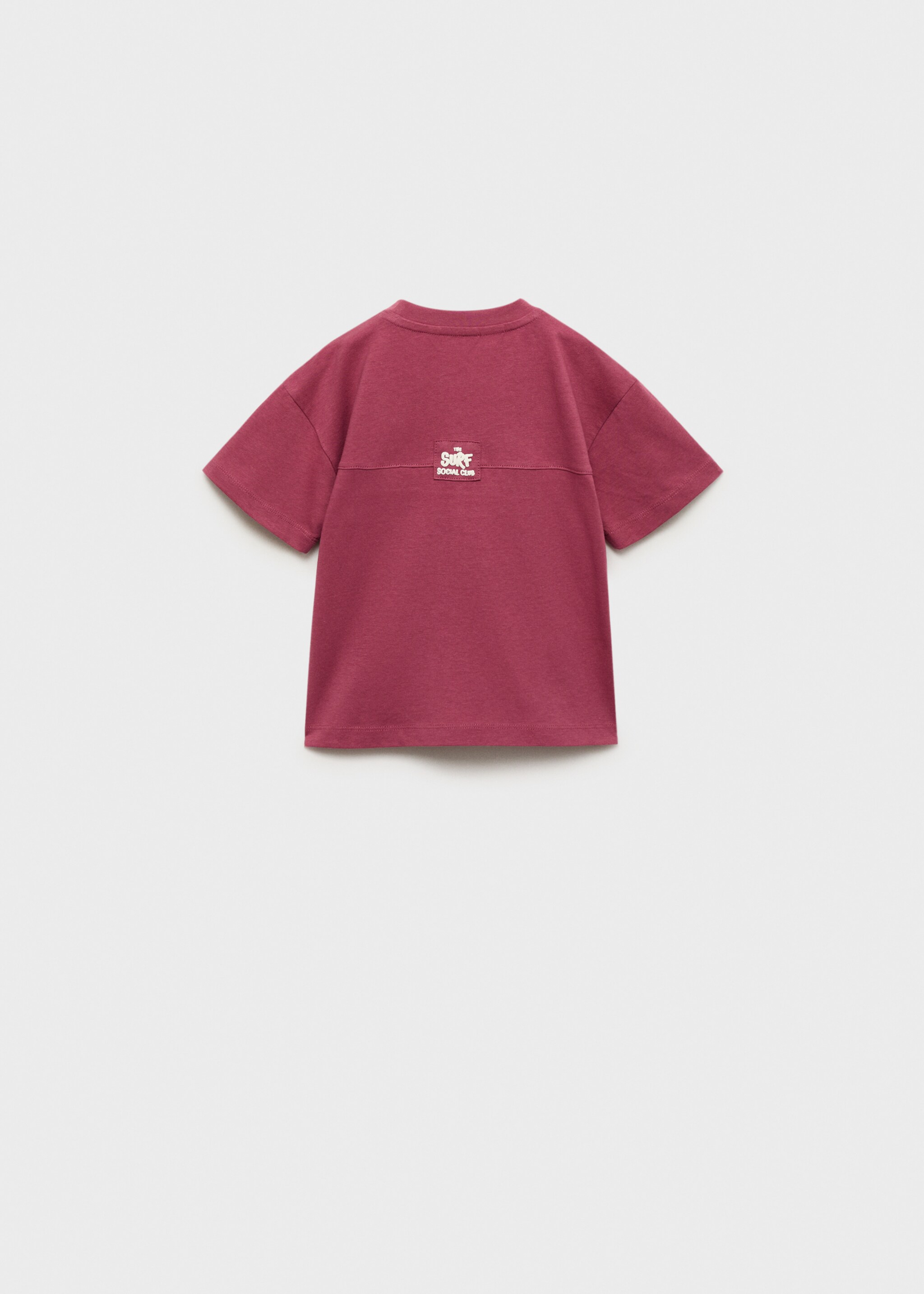 T-shirt estampada surf - Verso do artigo