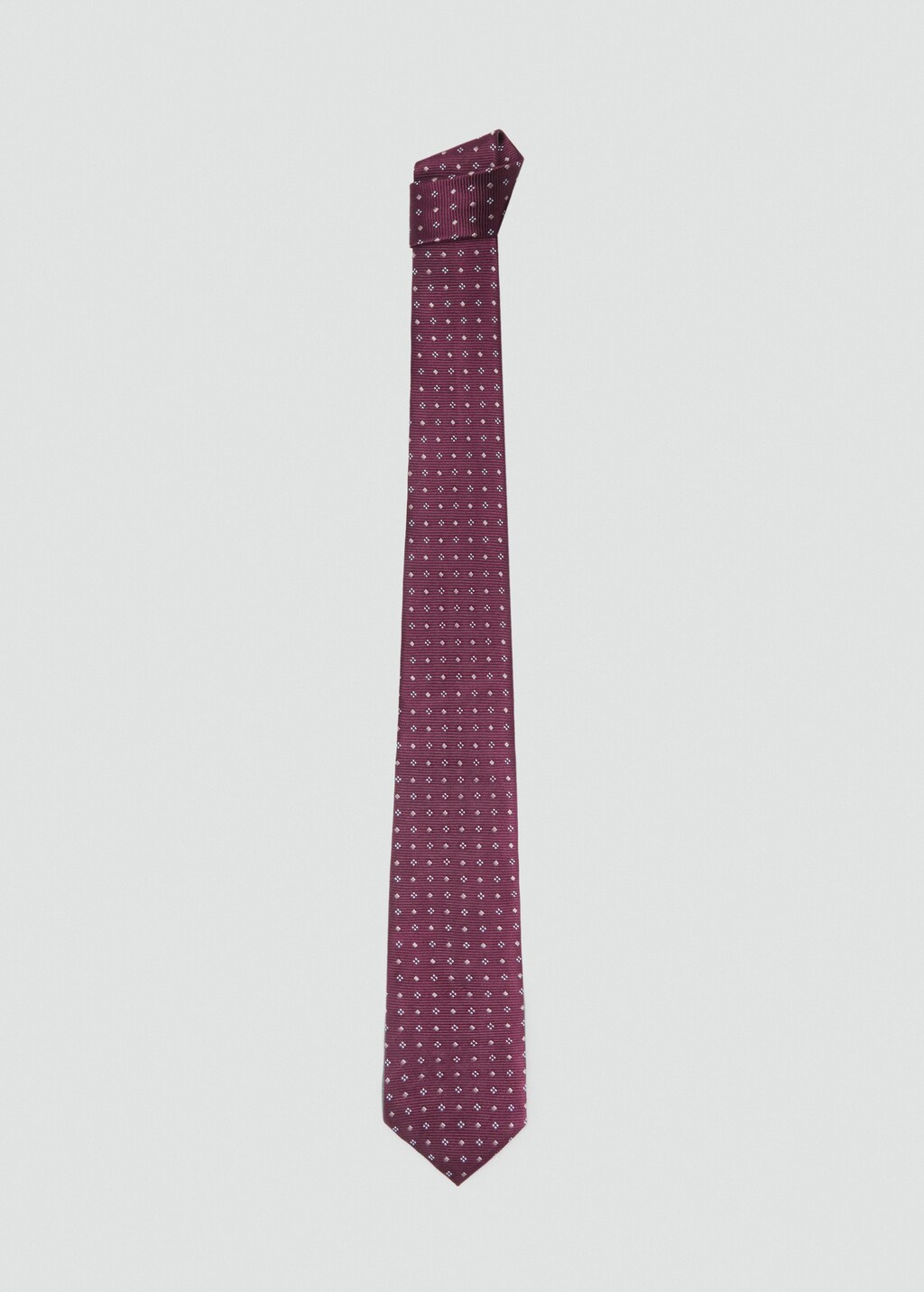 Cravate Ungaro Paris 100% Soie - Motif Abstrait Vert/Violet/Marron - Occasion Très Bon État
