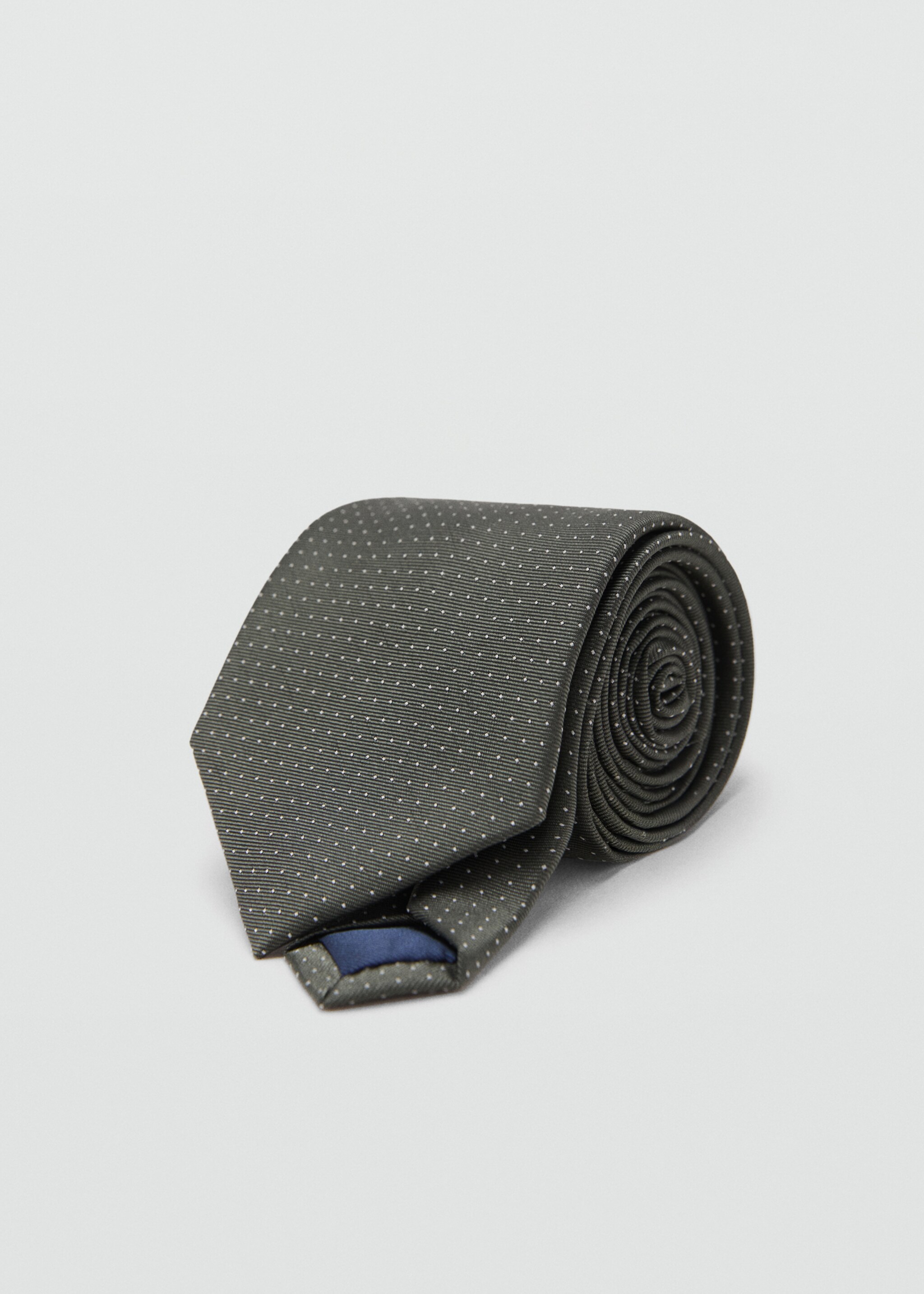 Micro dots design tie - Medium plane