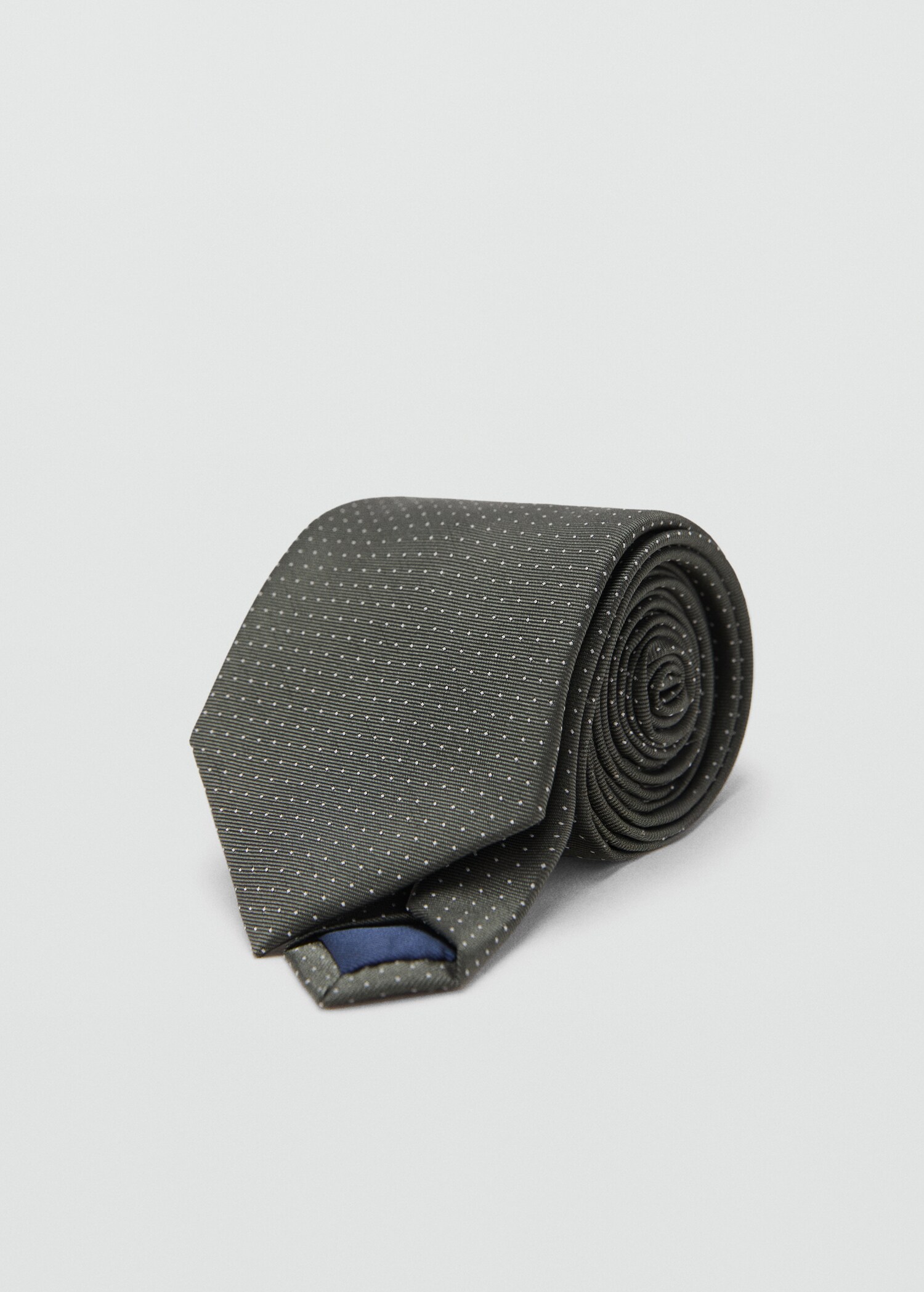 Micro dots design tie - Medium plane