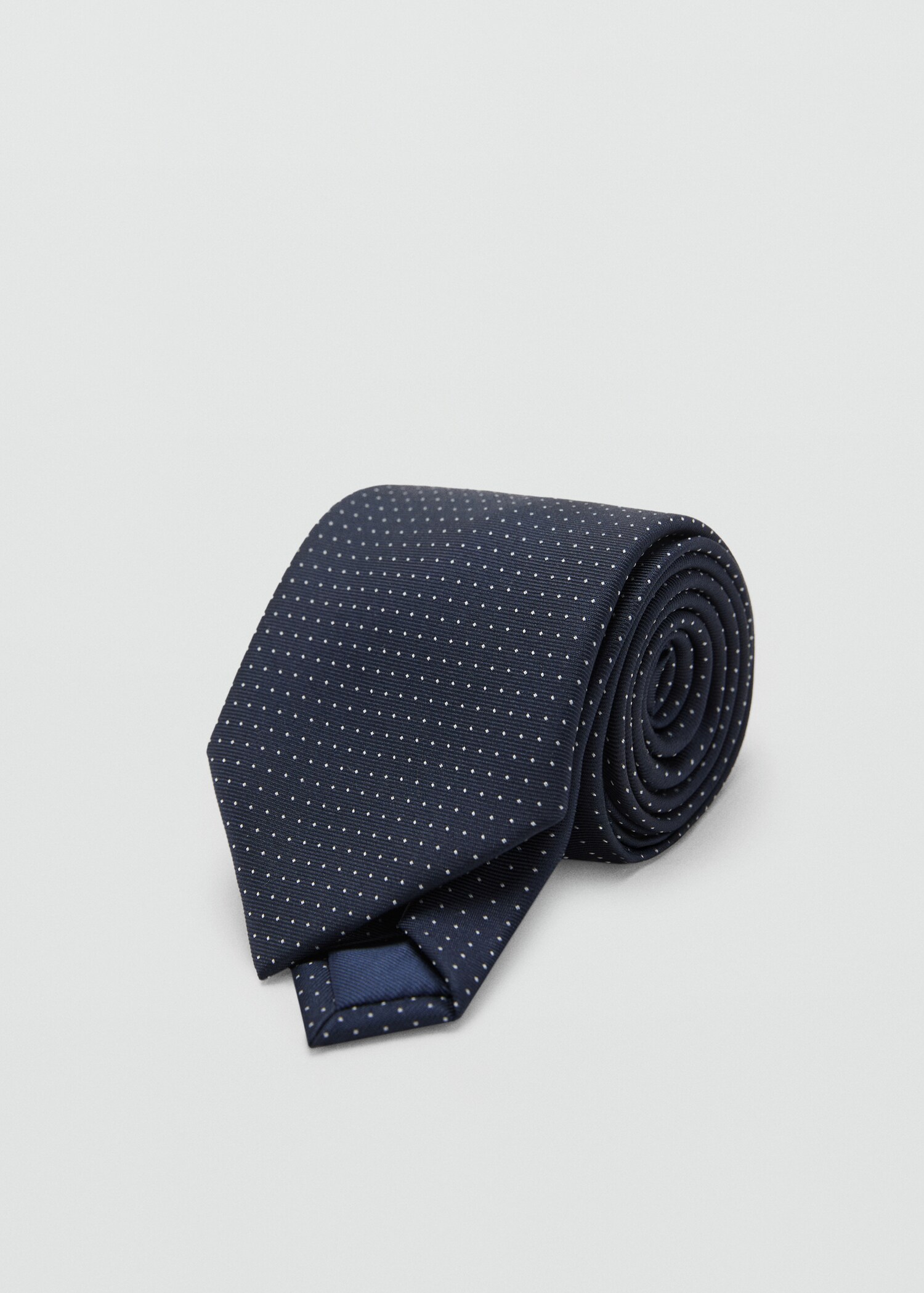 Micro dots design tie - Medium plane