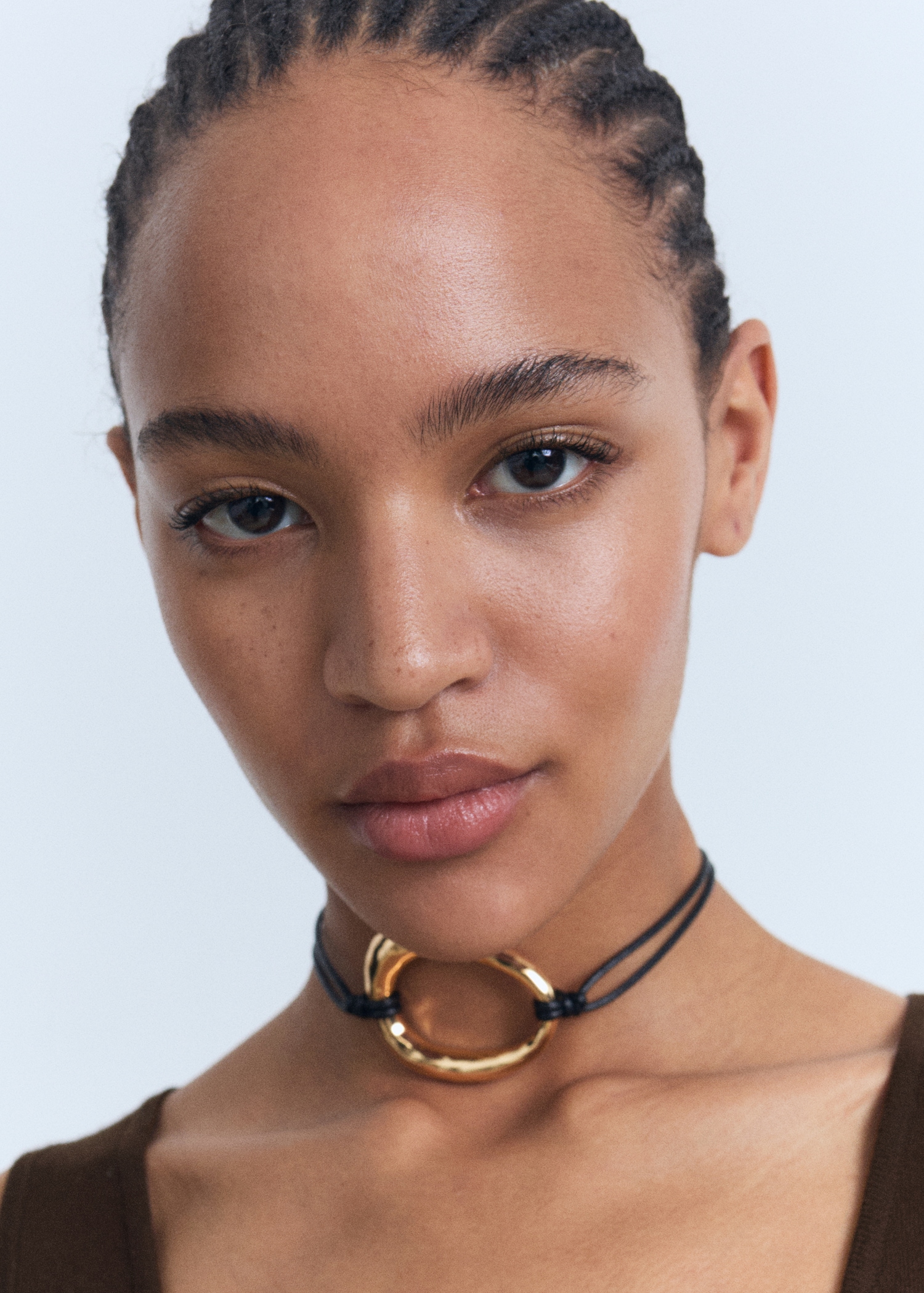 Knitted dress with bow neckline - Women | MANGO USA