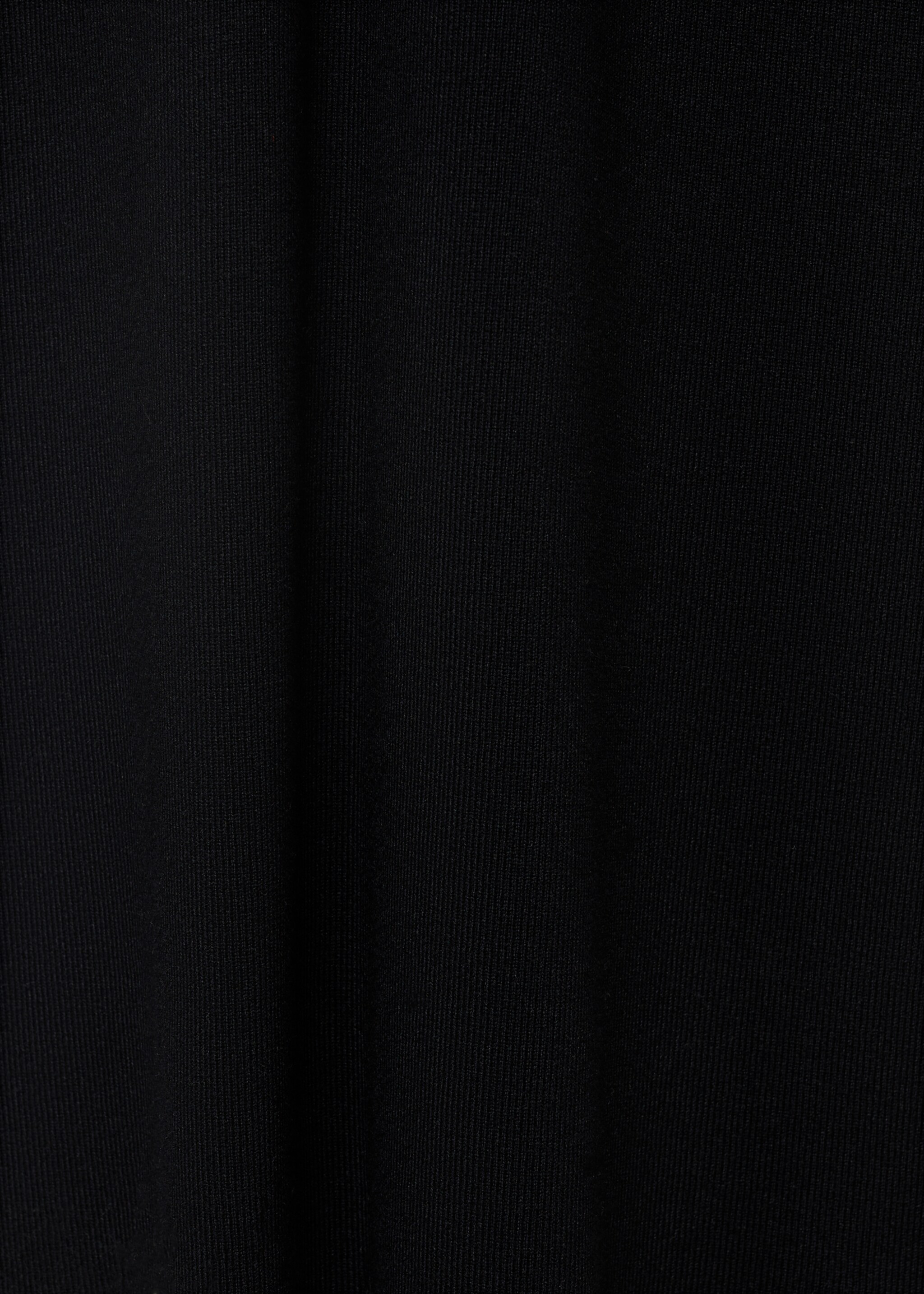 Knitted dress with bow neckline - Details of the article 0