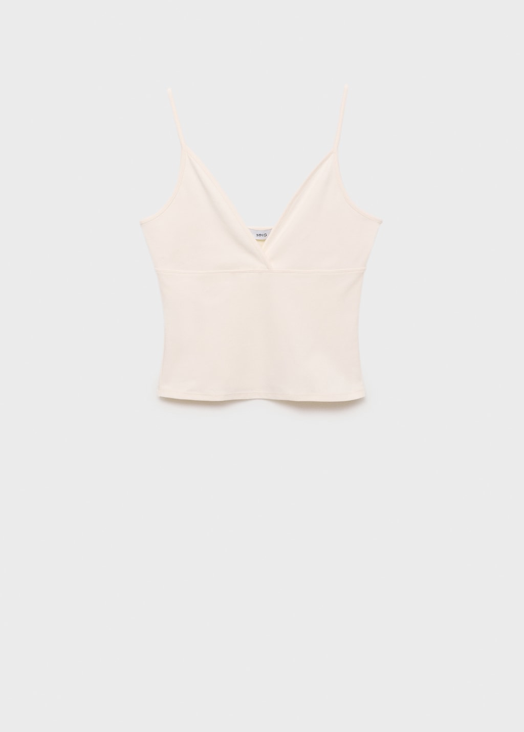 Mango V-neck cotton top