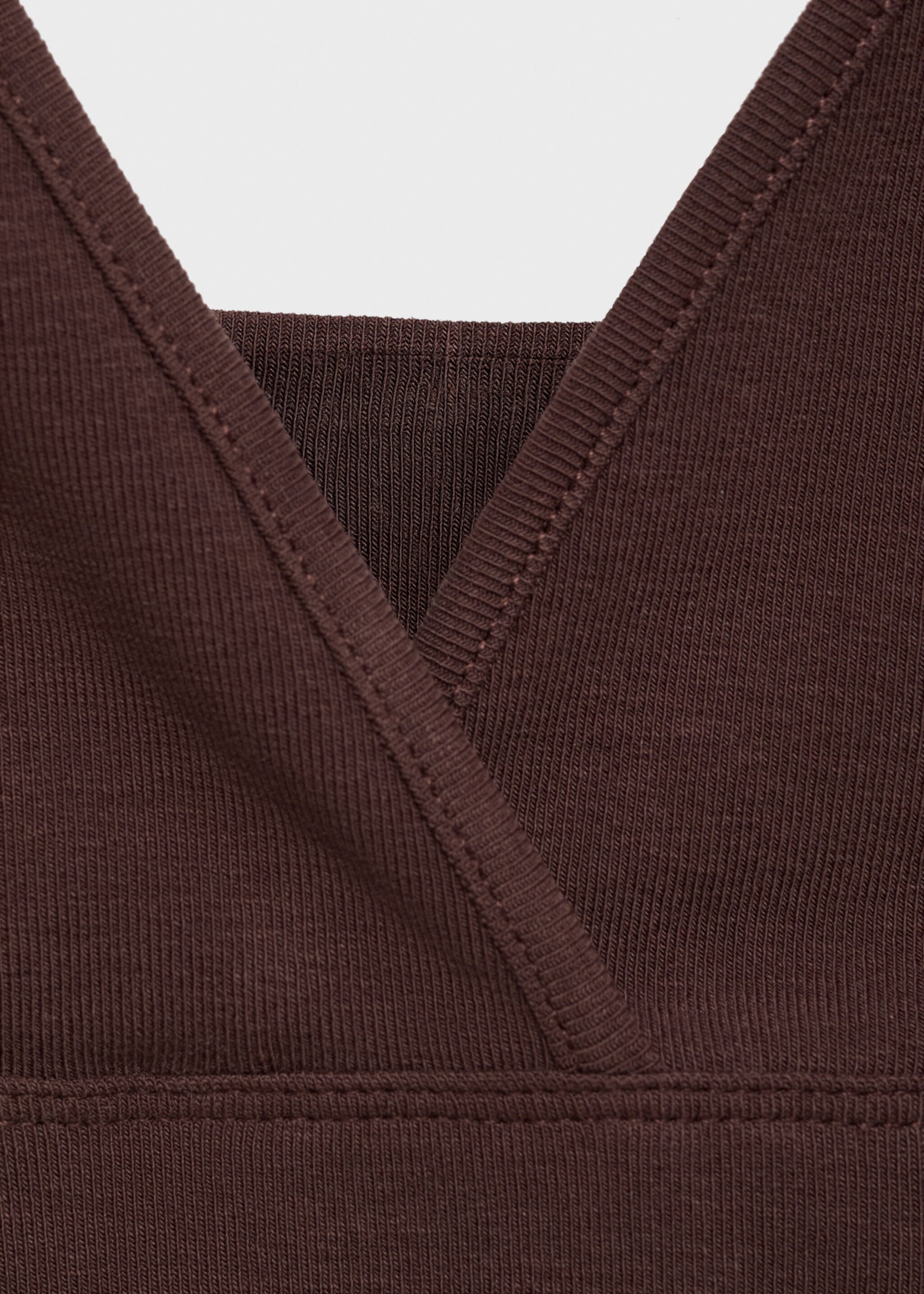 Top algodón escote pico - Detalle del artículo 8