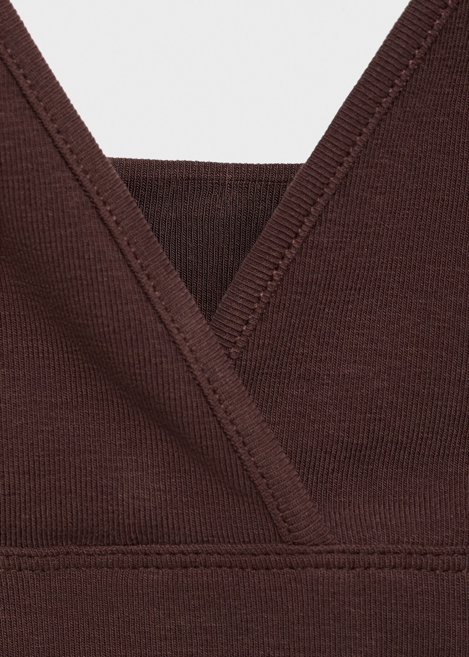 Top algodón escote pico - Detalle del artículo 8