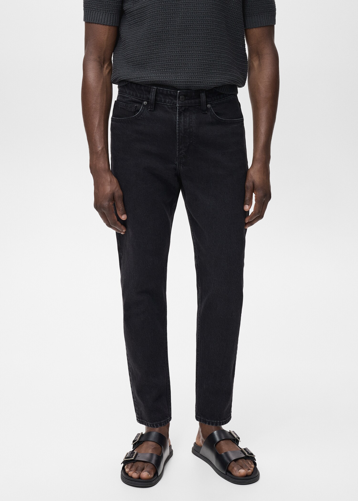 Jeans Ben tapered fit - Plano medio