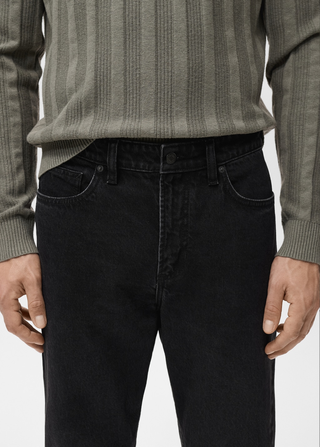 Ben cropped tapered-fit jeans