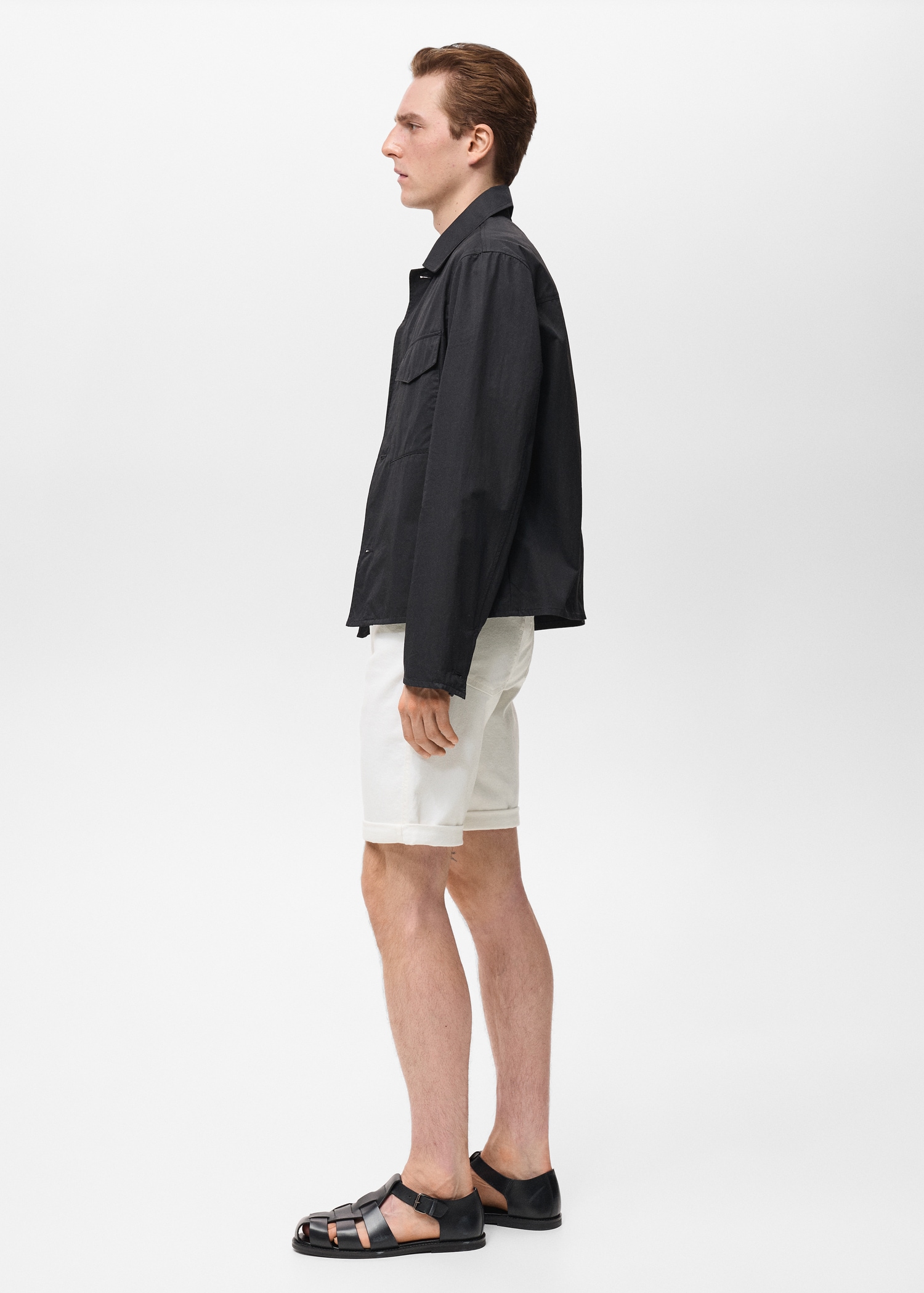 Slim Fit-Jeans-Bermudashorts - Detail des Artikels 2