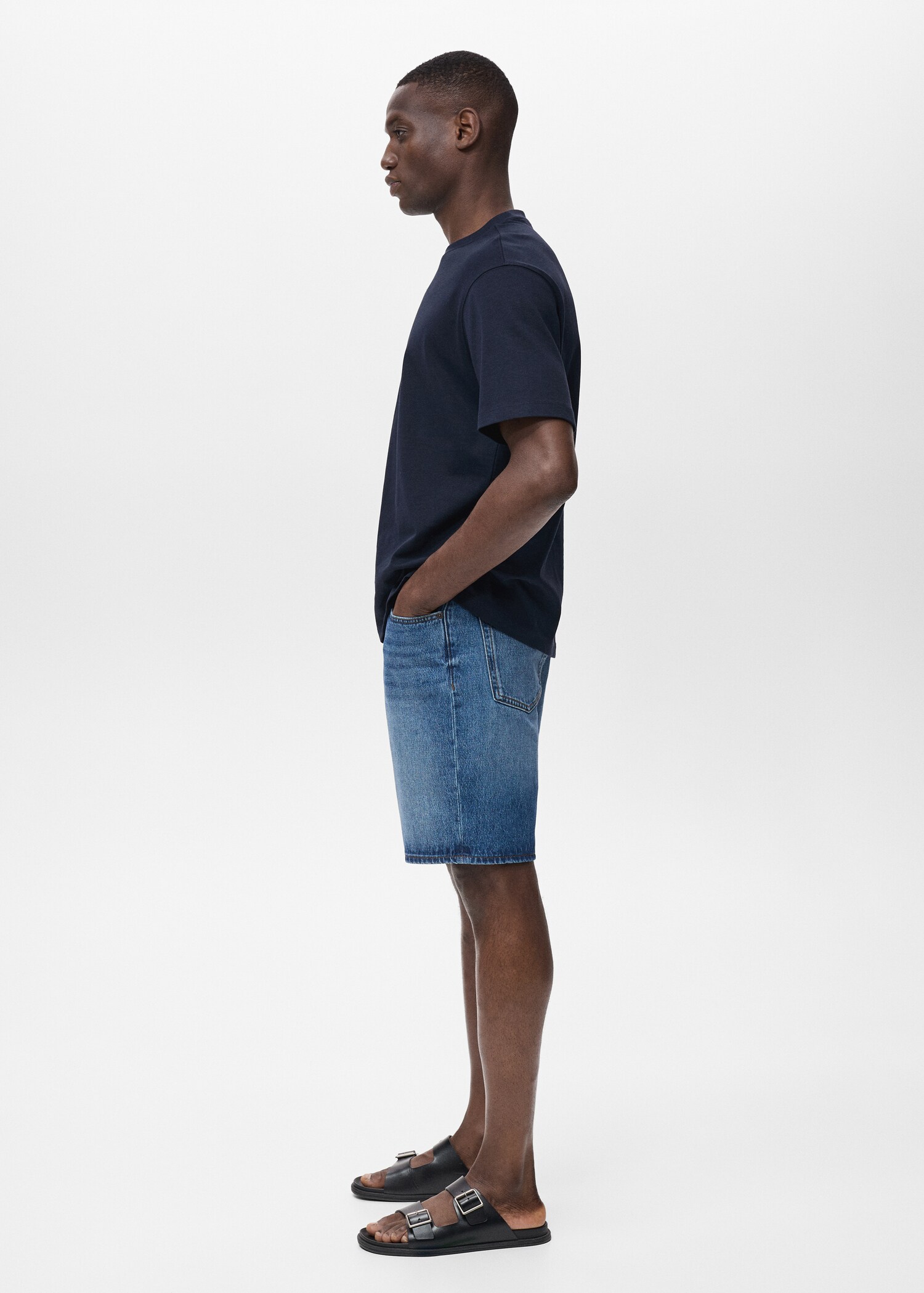 Bermuda en jean regular-fit - Détail de l'article 2