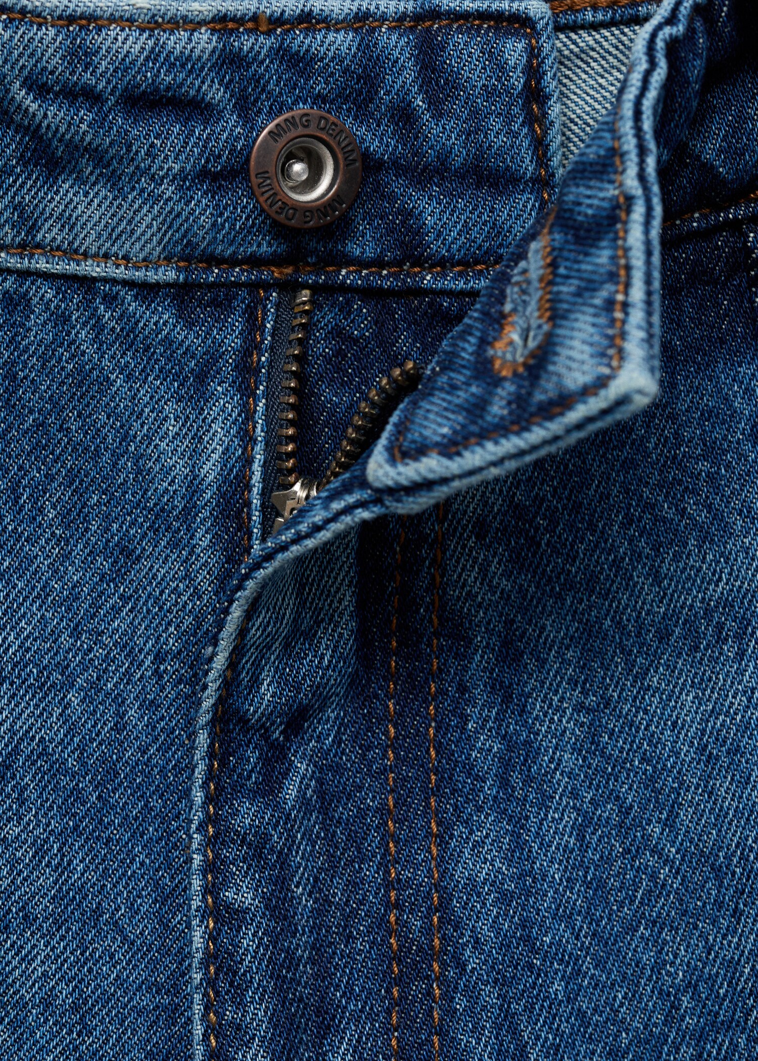Regular-fit denim shorts - Details of the article 8