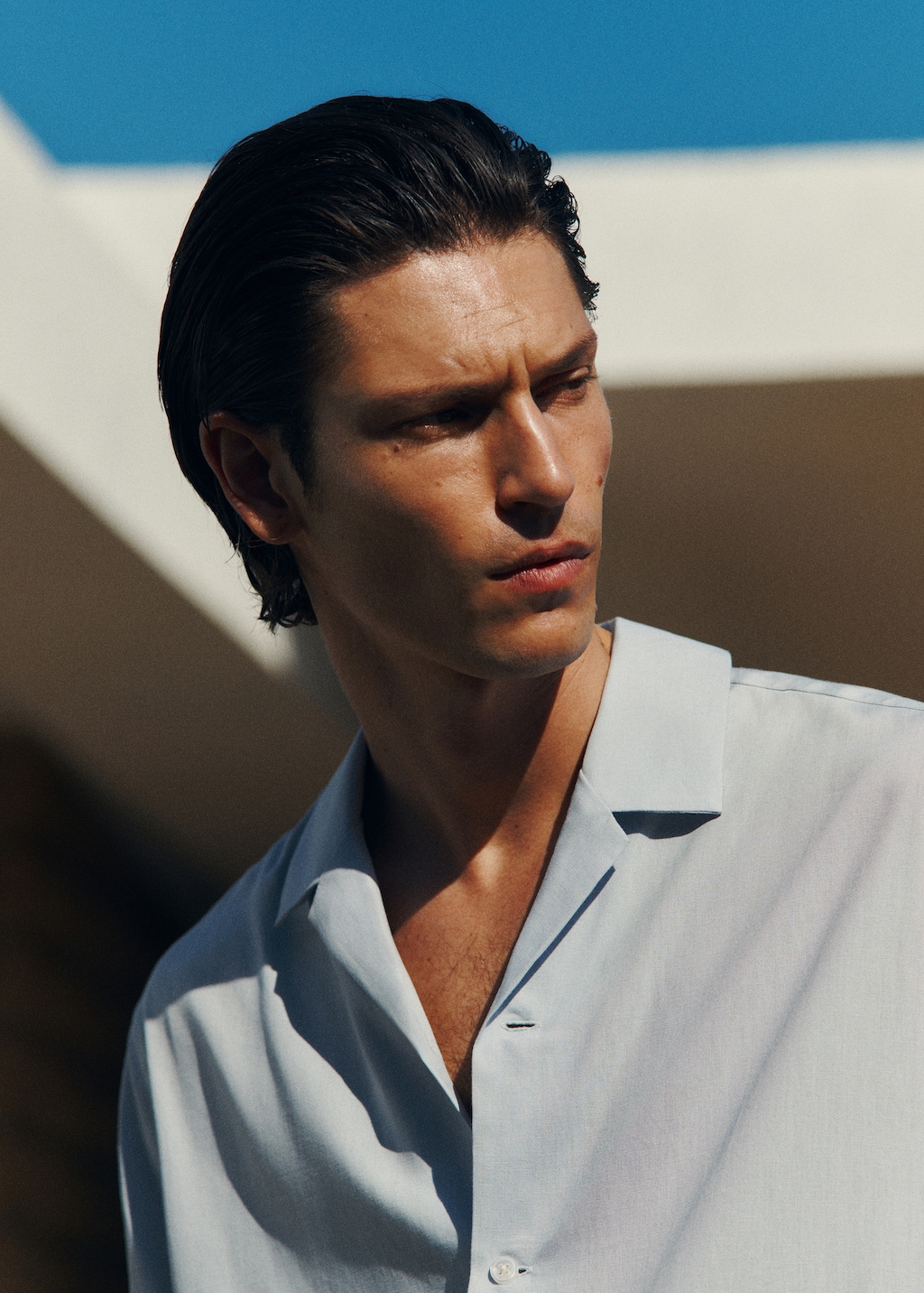 Bowling linen lyocell shirt