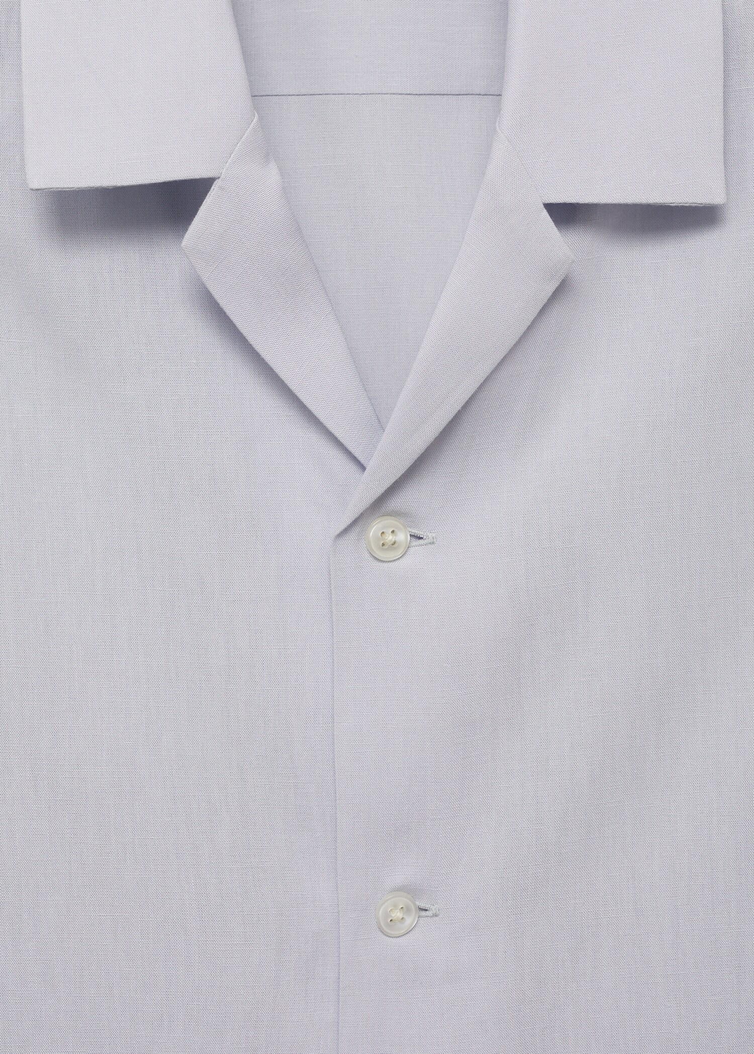 Camisa tencel lino cuello bowling - Detalle del artículo 8