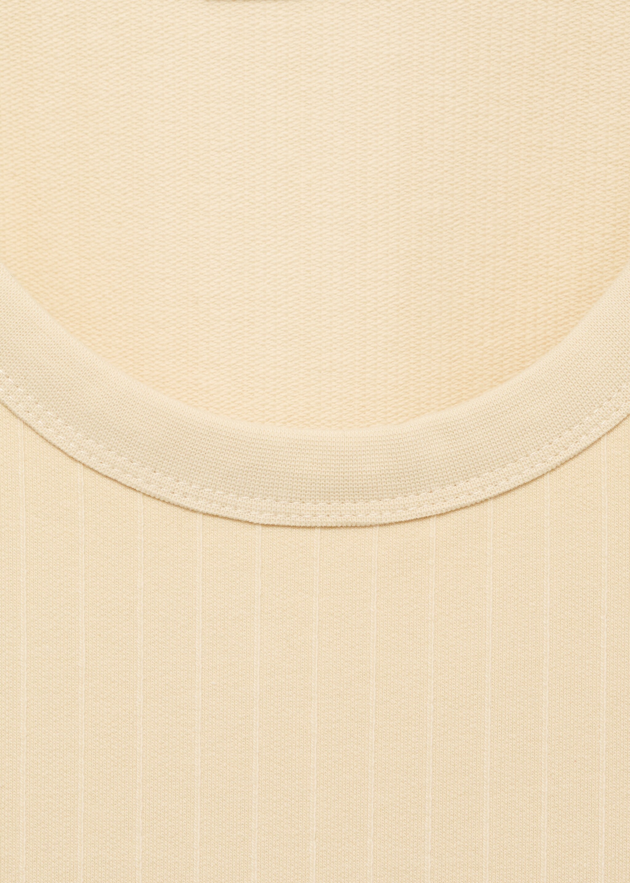 Striped strap T-shirt - Details of the article 8