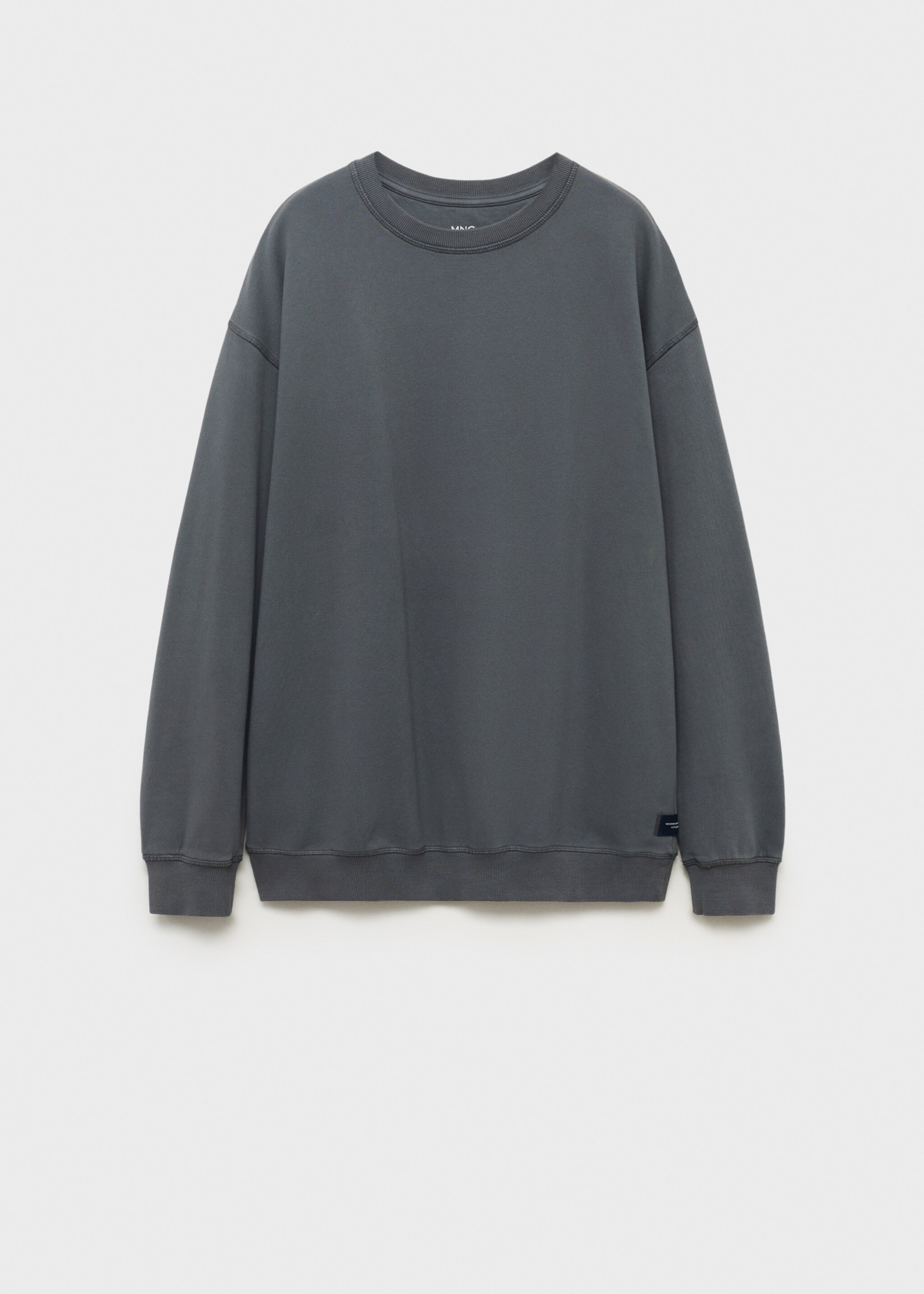 Basic-Baumwollsweatshirt - Artikel ohne Model