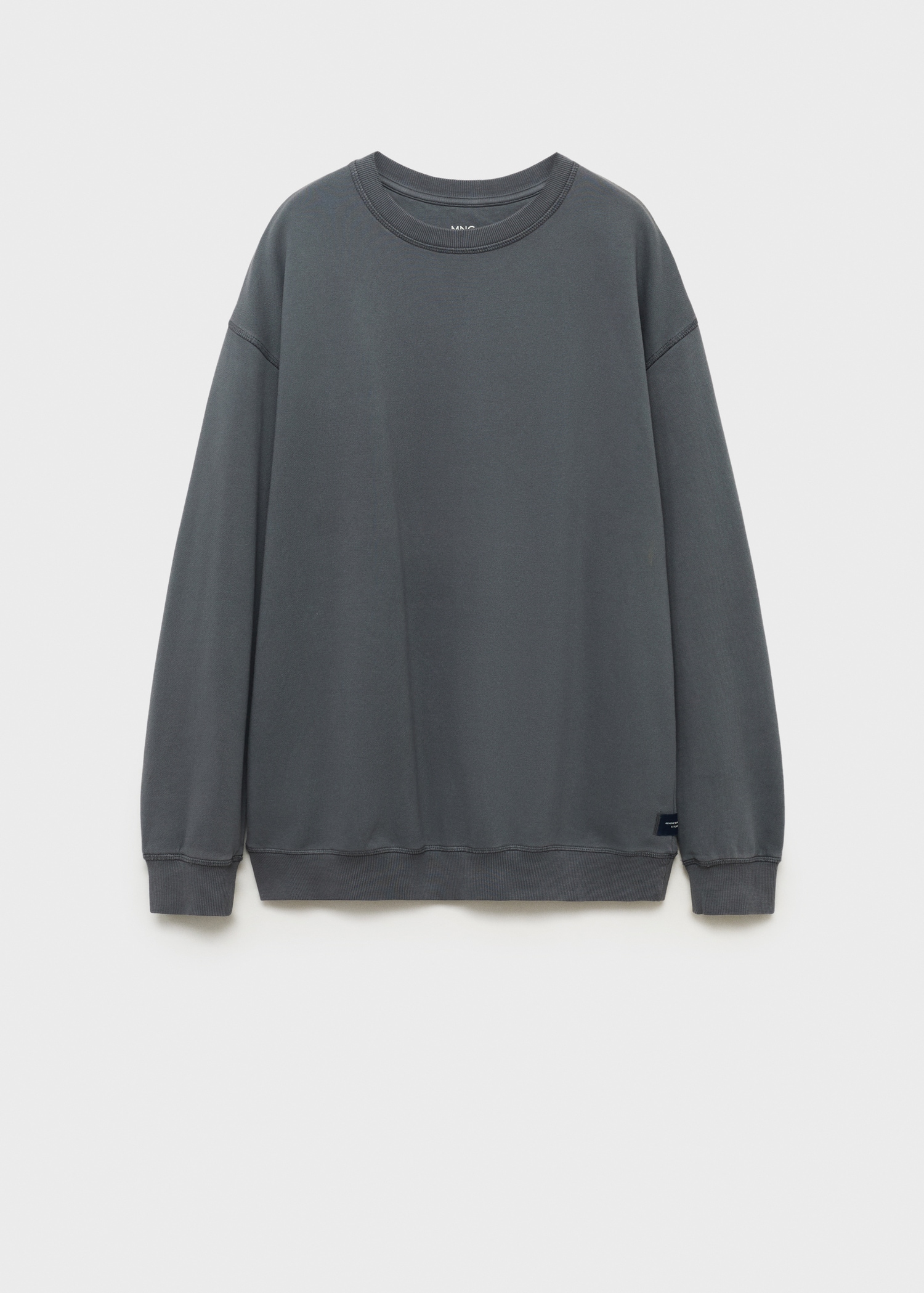 Basic-Baumwollsweatshirt - Artikel ohne Model