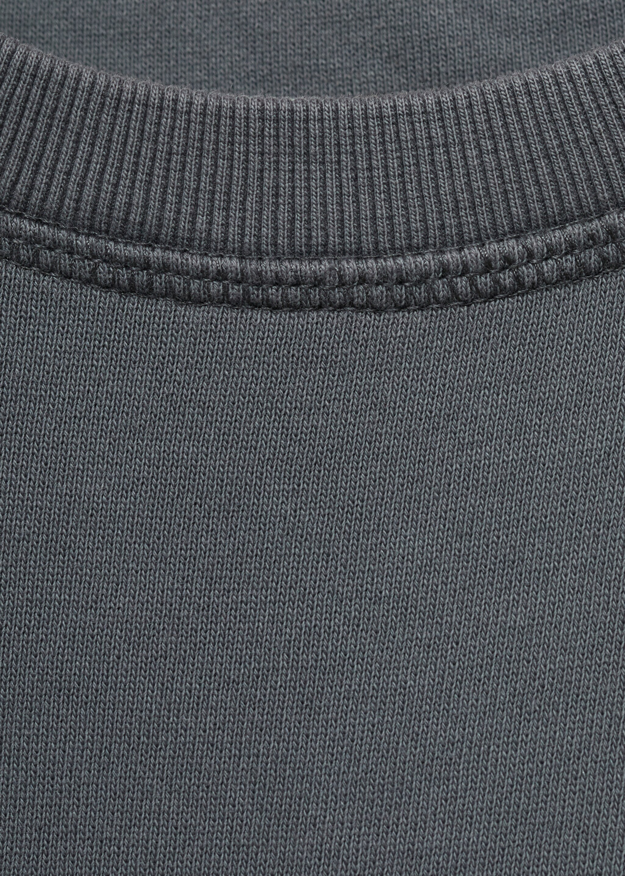 Basic-Baumwollsweatshirt - Detail des Artikels 8