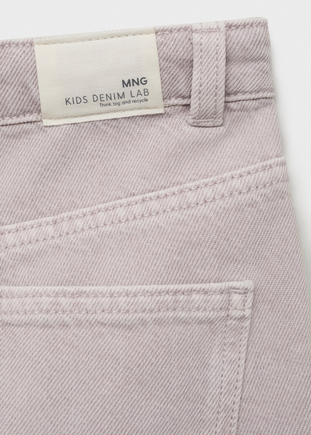 Culotte jeans with seam detail