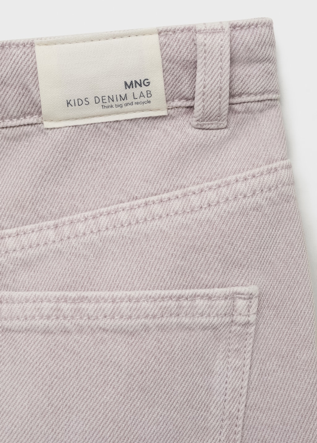 Culotte jeans with seam detail