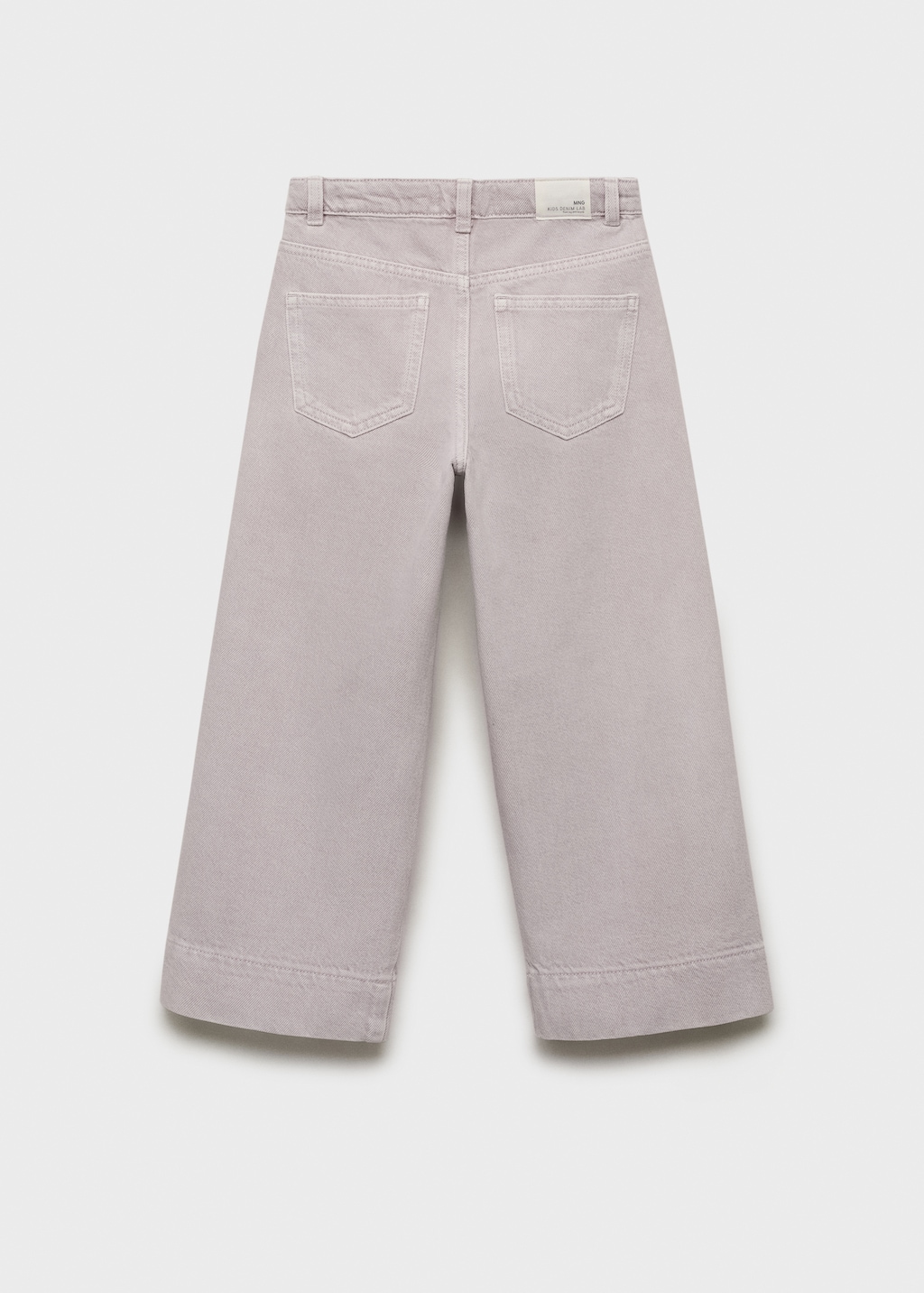 Culotte jeans with seam detail