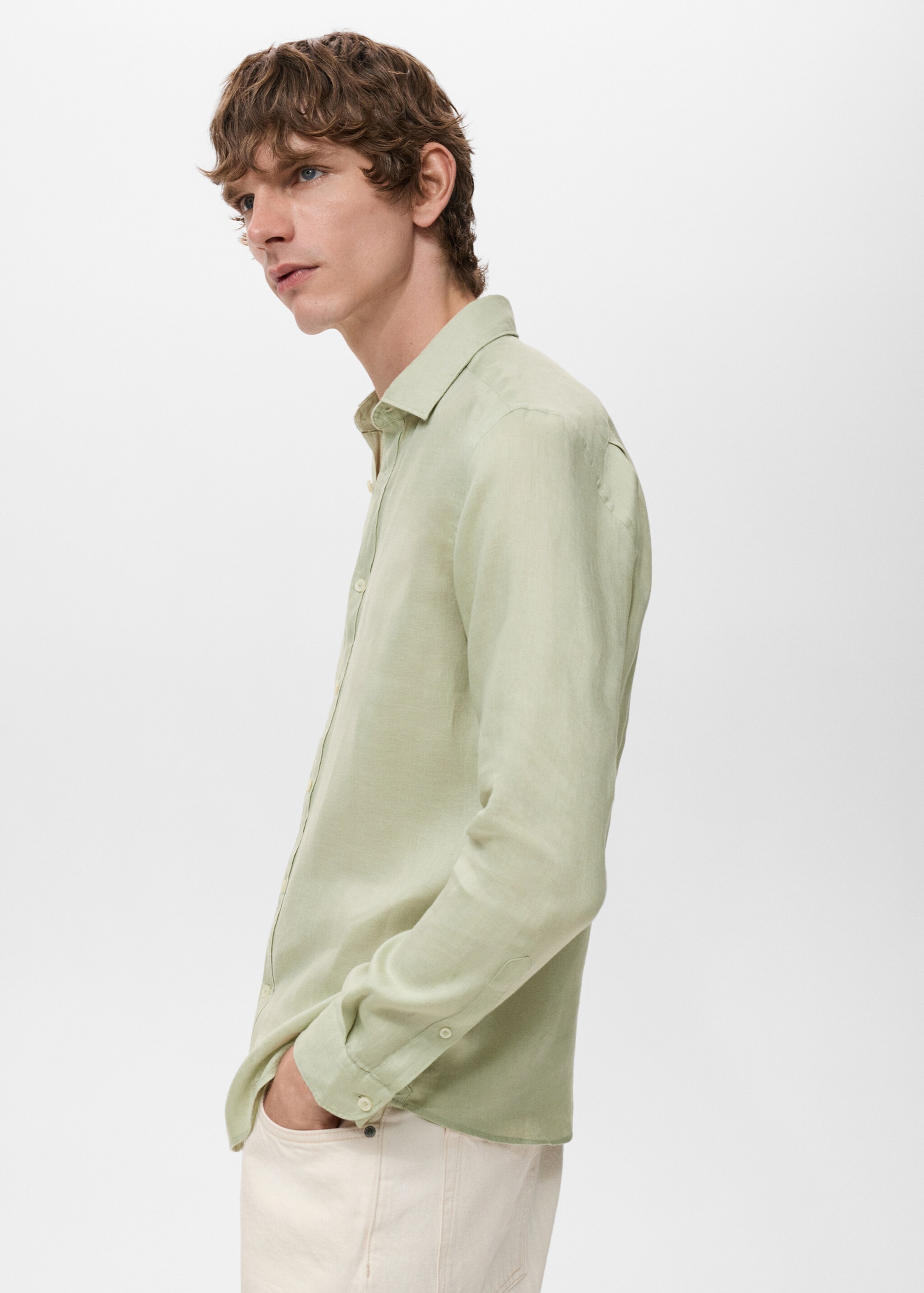 Chemise 100 % lin - Détail de l'article 2