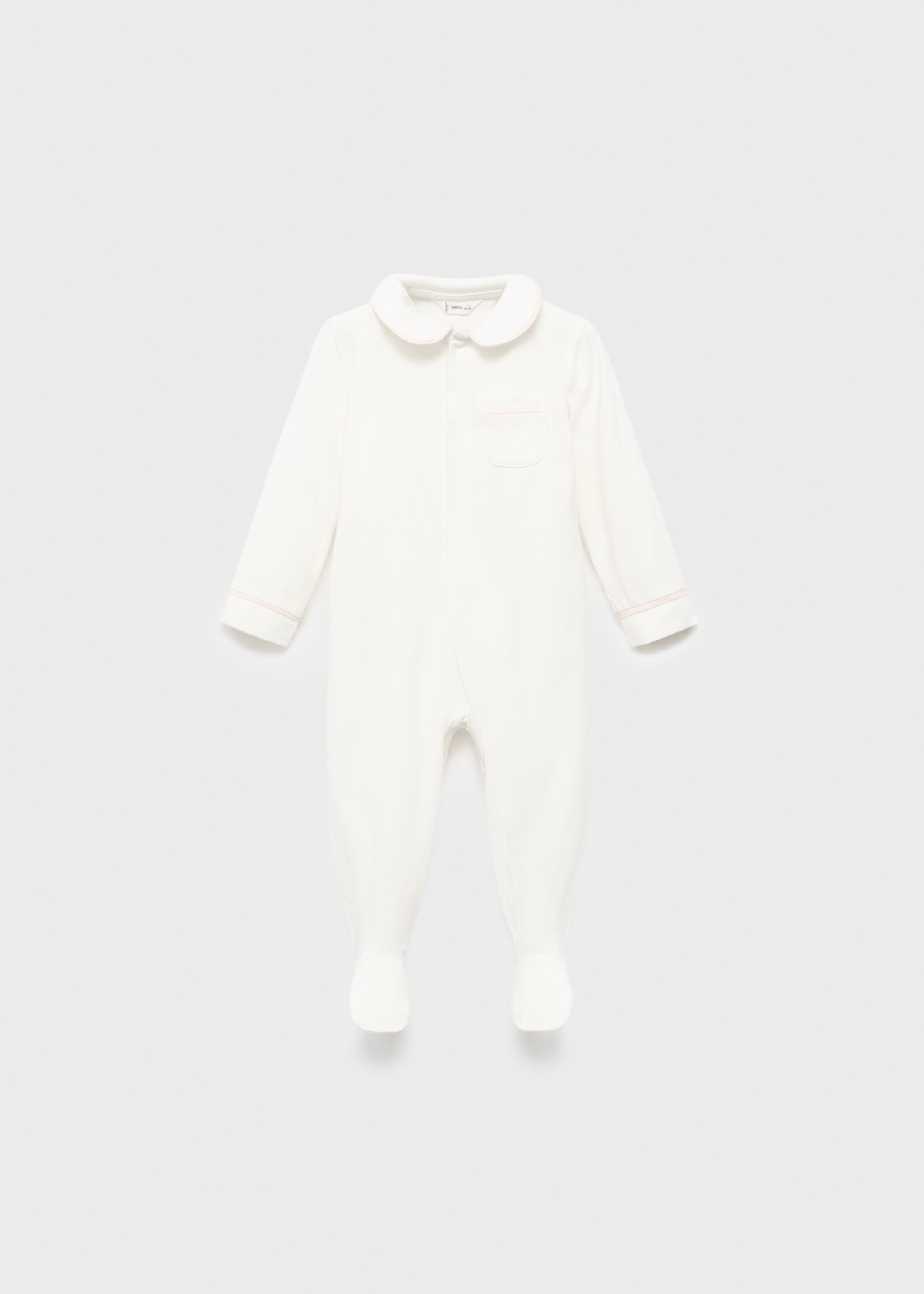 Pijama cuello bebe bolsillo - Artículo sin modelo