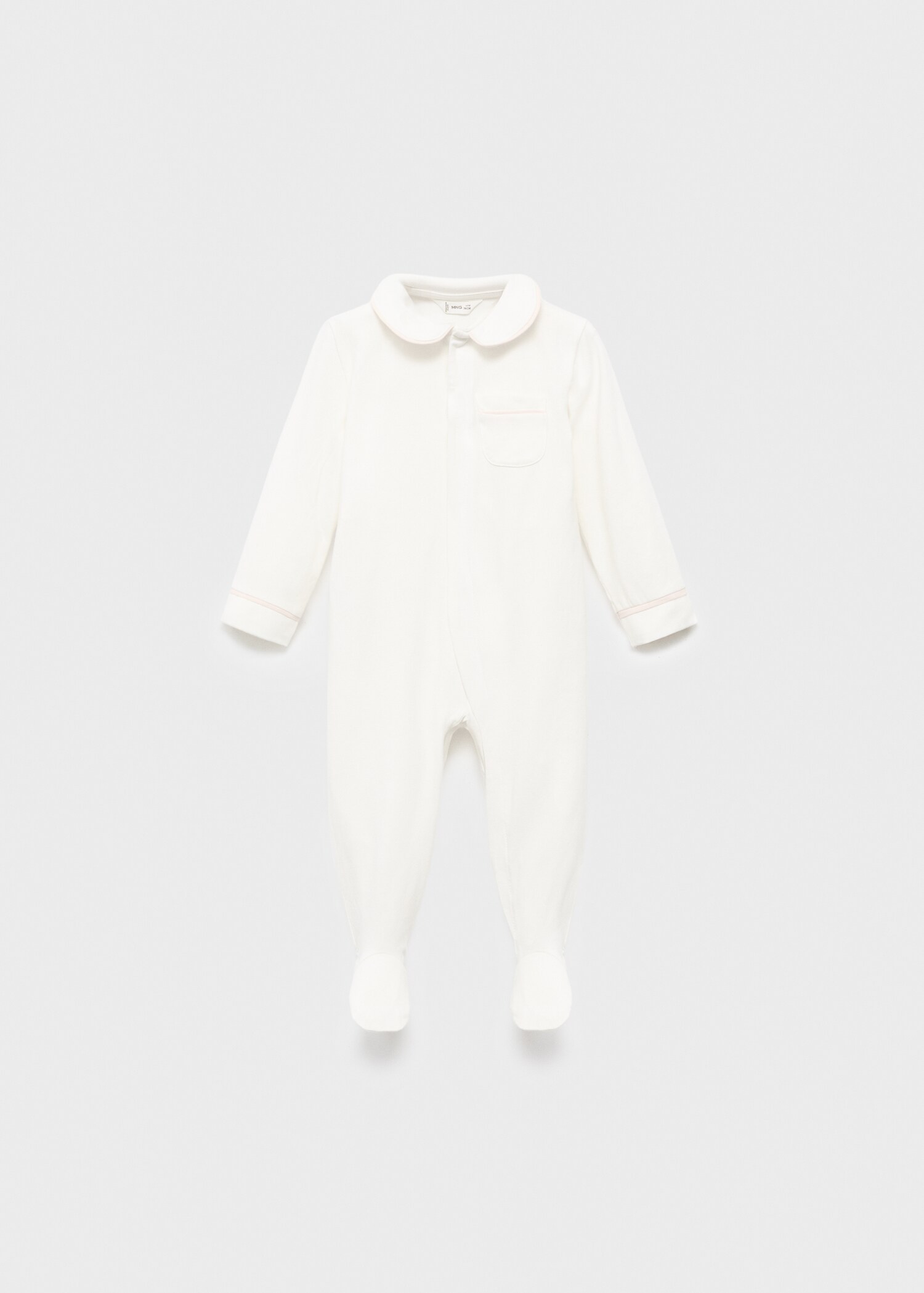Pijama cuello bebe bolsillo - Artículo sin modelo
