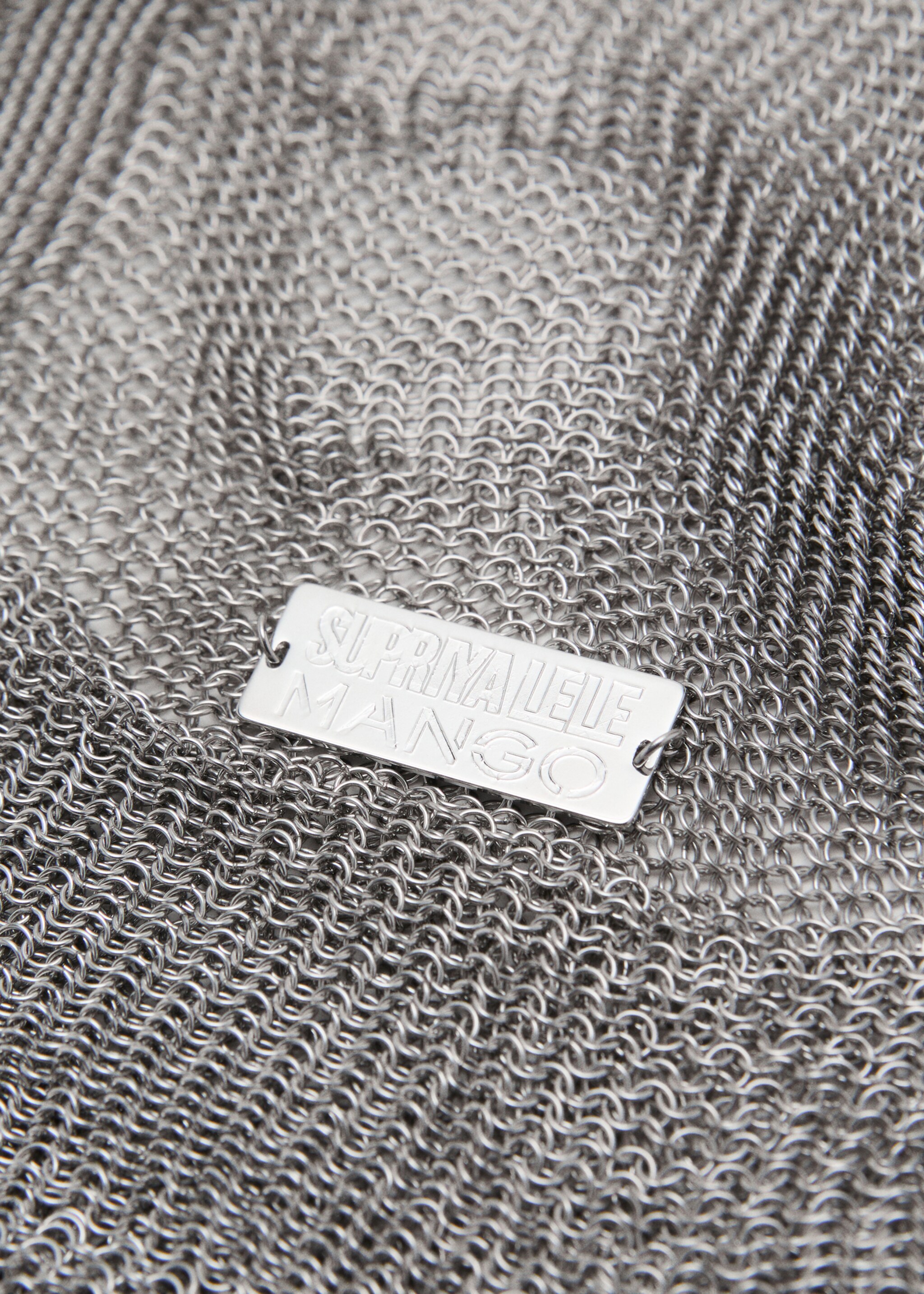 Metal mesh shoulder bag - Details of the article 2