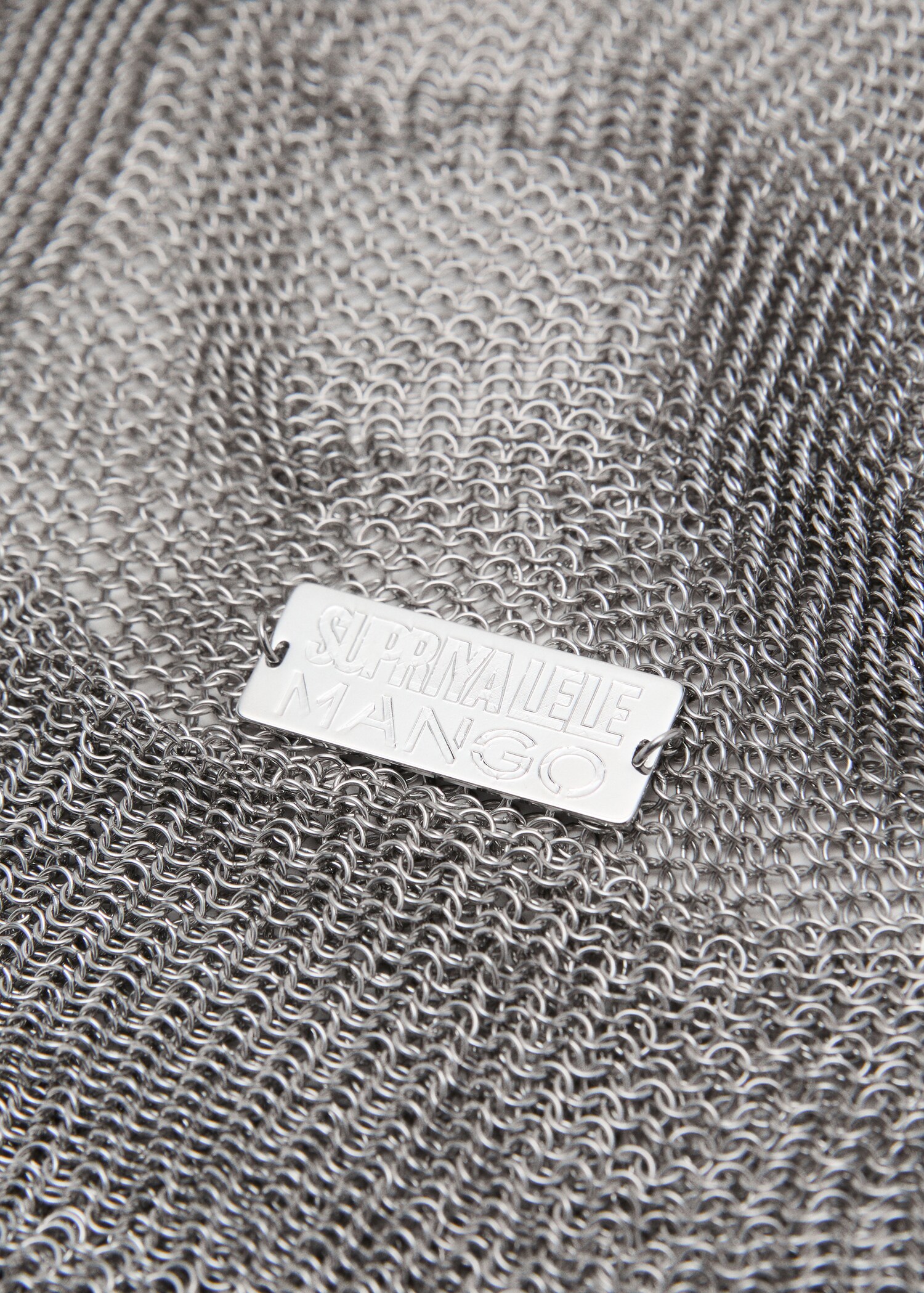 Metal mesh shoulder bag - Details of the article 2