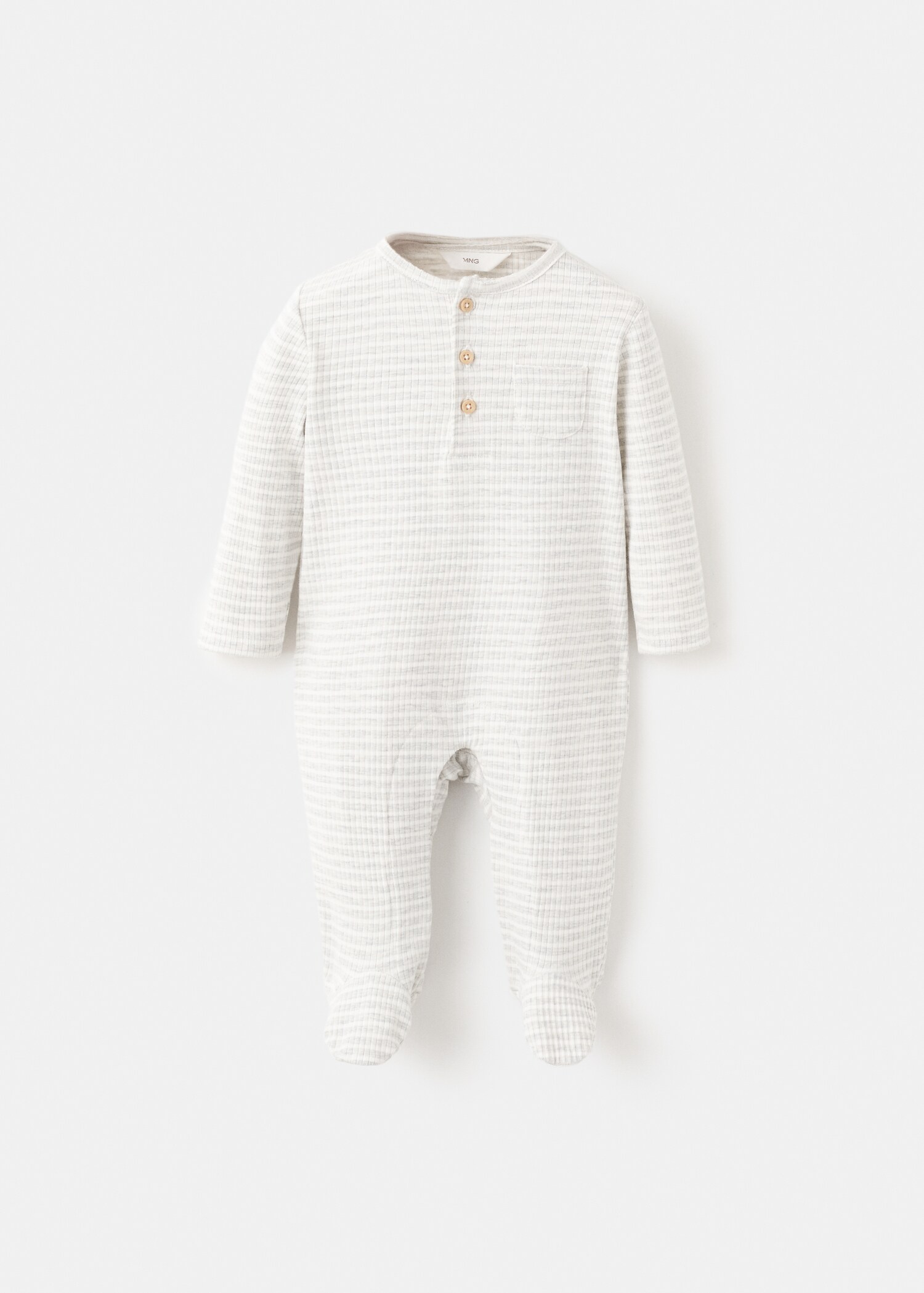 Onesie pyjama grey - Article without model
