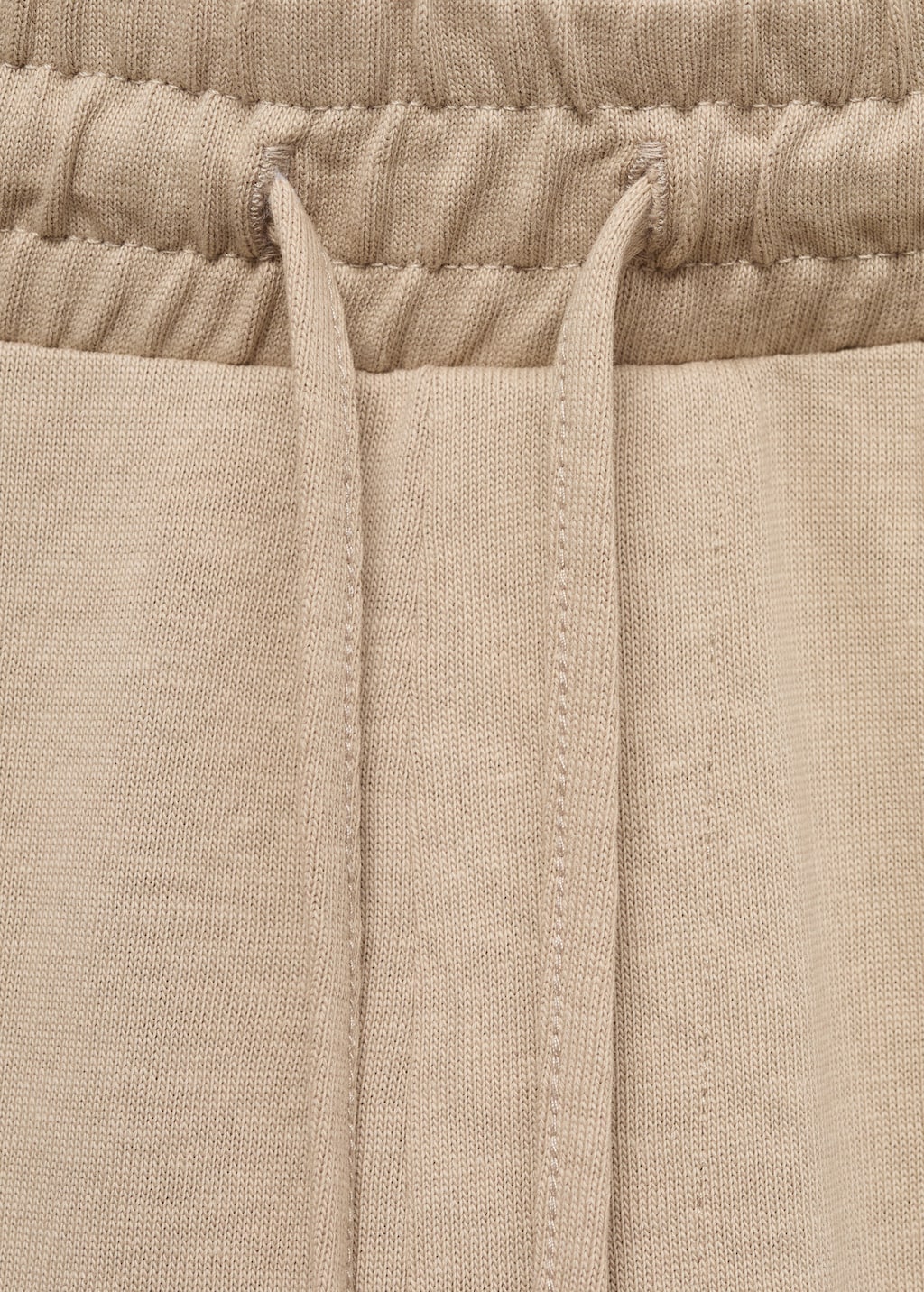 100% cotton bermuda shorts with drawstring