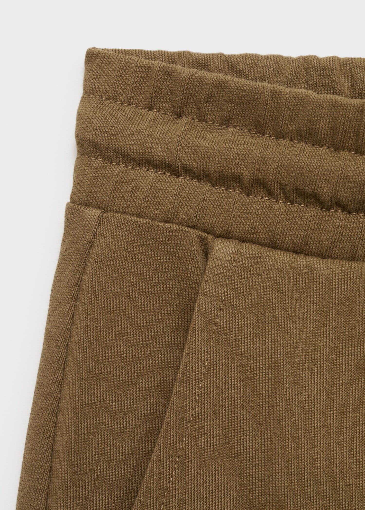 100% cotton bermuda shorts with drawstring - Details of the article 0