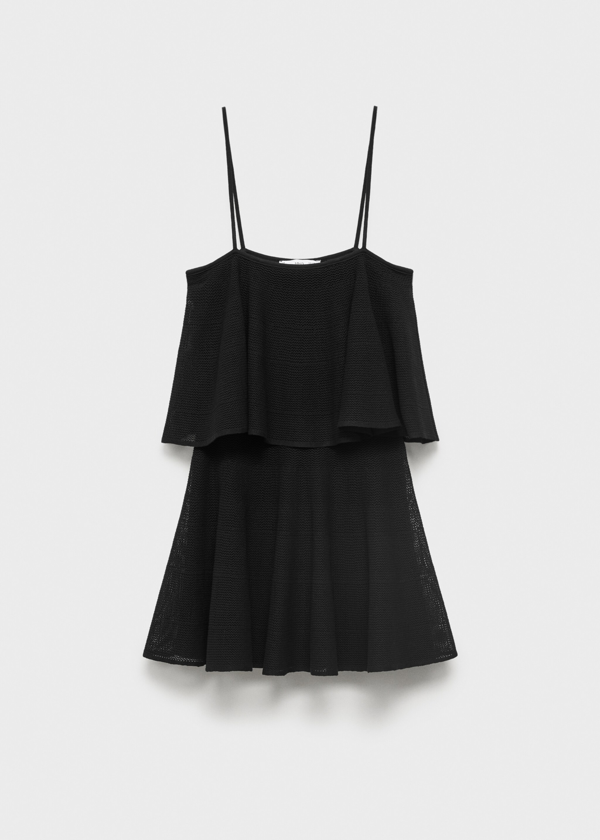 Robe maille volant - Article sans modèle
