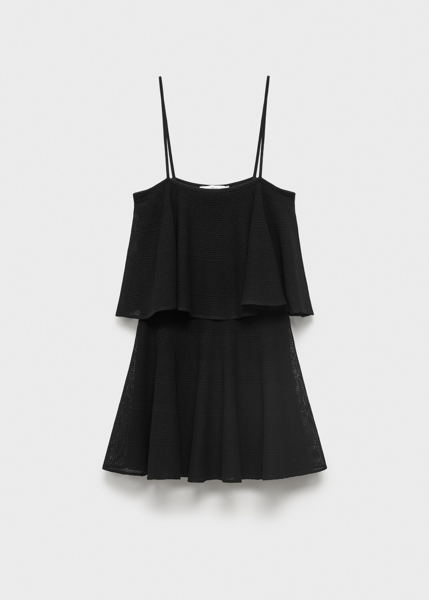 Robe maille volant - Article sans modèle