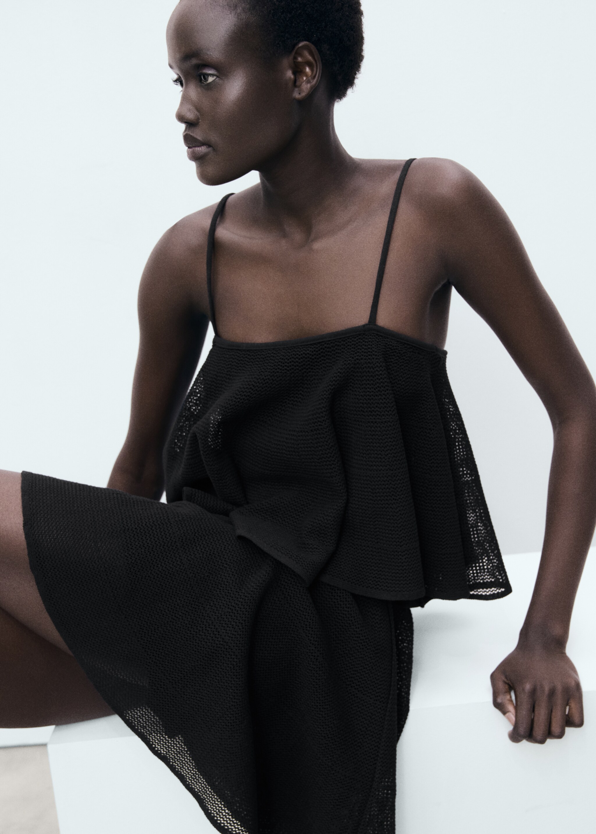 Robe maille volant - Détail de l'article 2