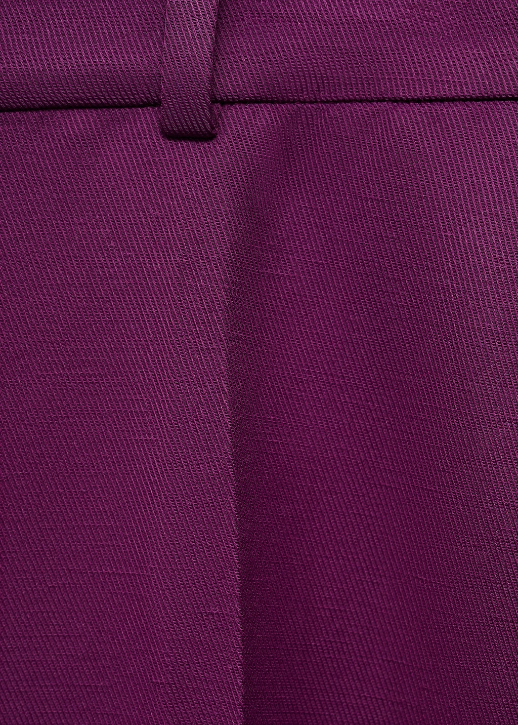 Straight-fit linen-blend suit pants