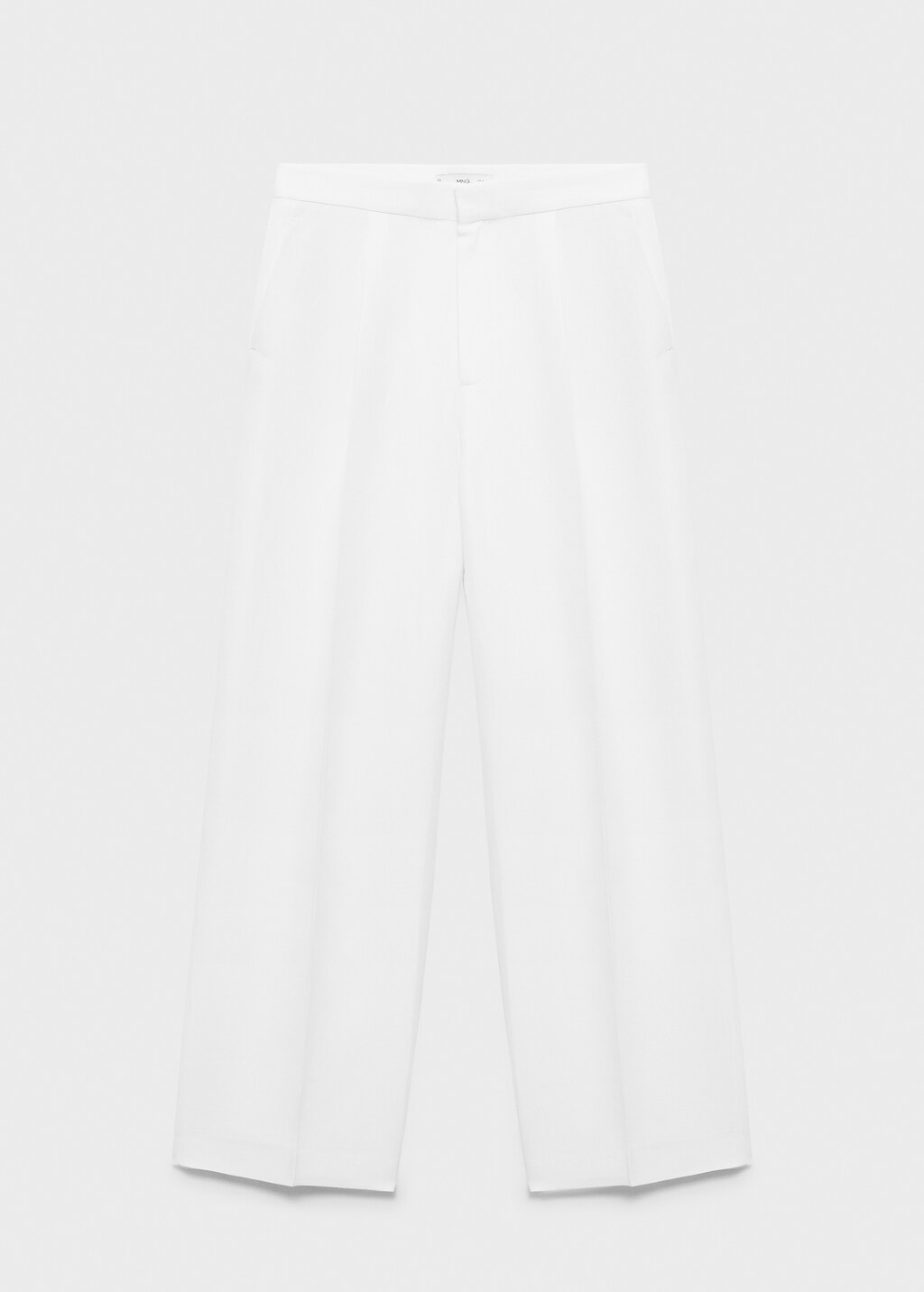 Linen-blend pleated pants - image 2