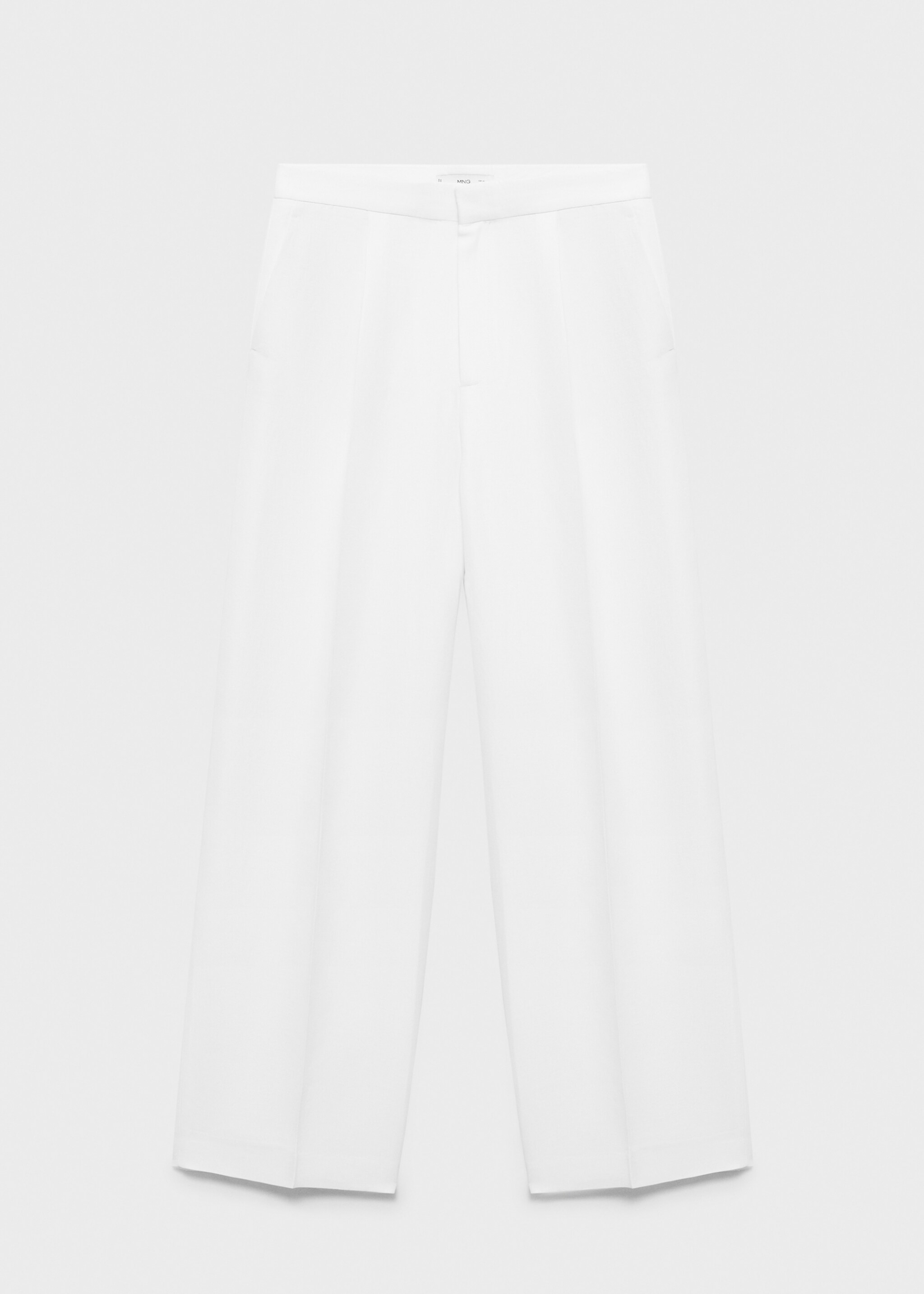 Pantalon mélange de lin pinces - Article sans modèle