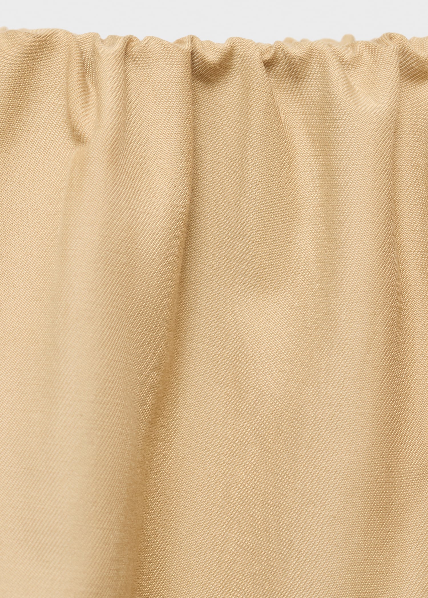 Flared cotton skirt - Details of the article 0