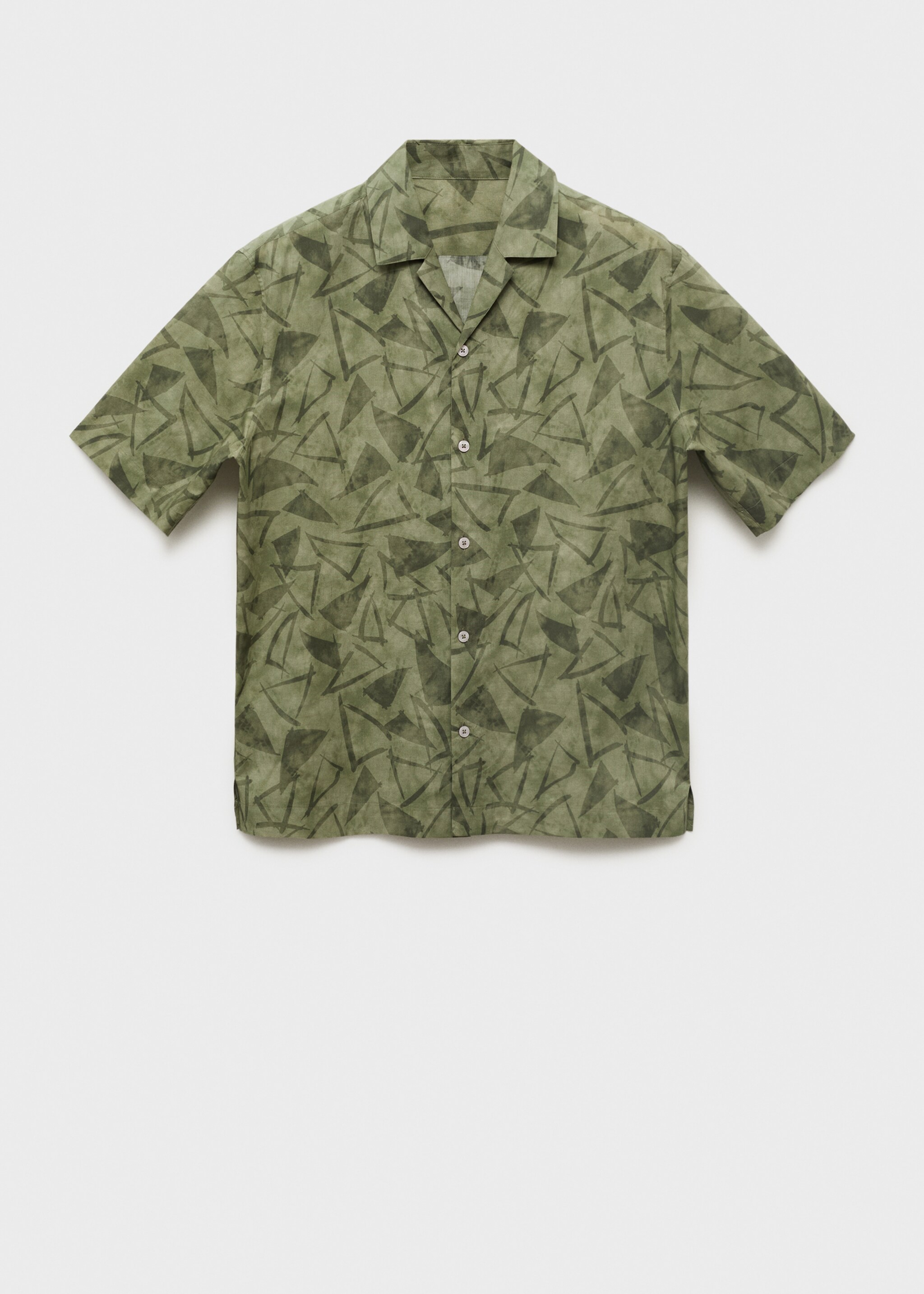 Printed bowling shirt - Article without model