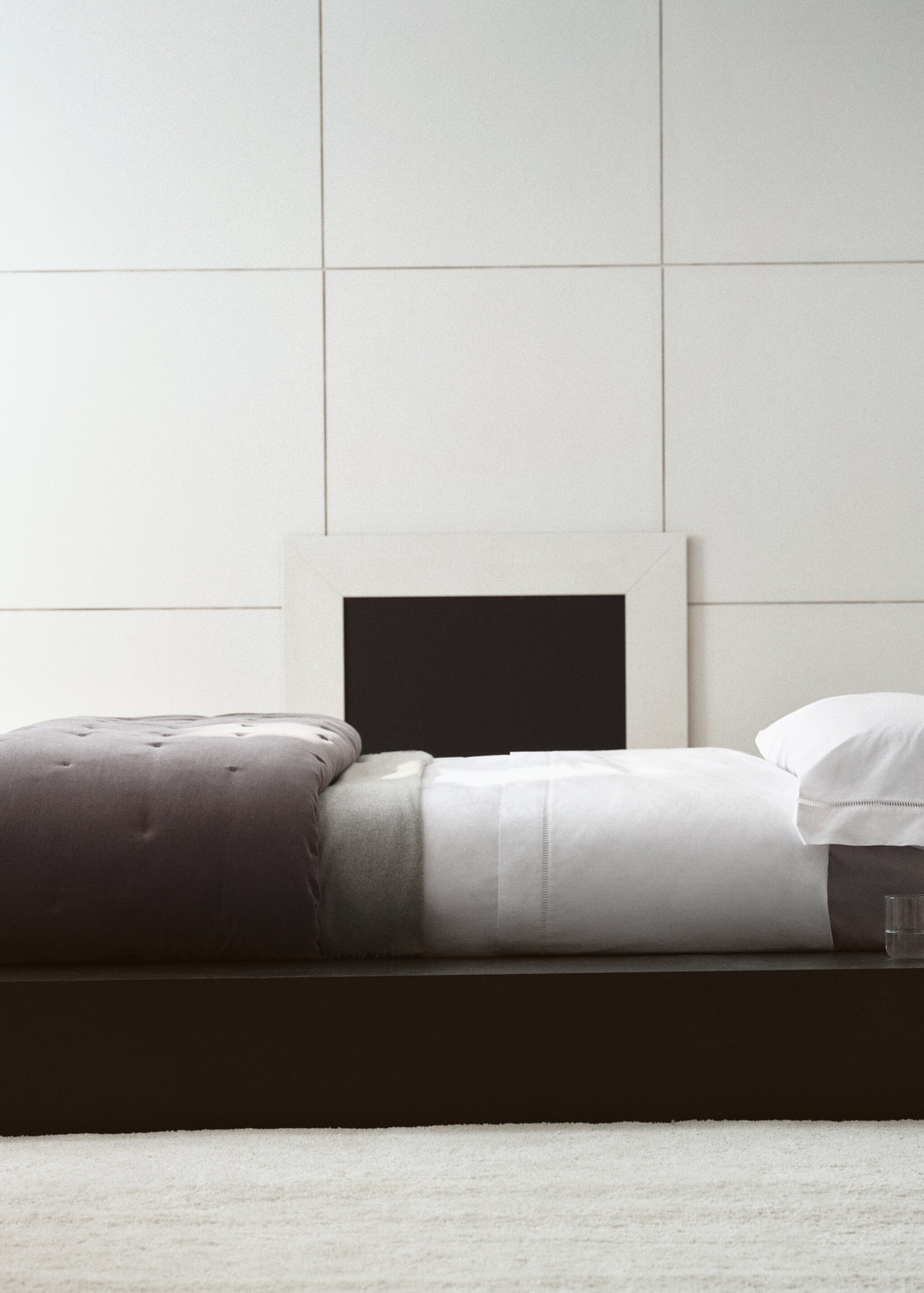 Perkalkatoenen bovenlaken met open zoom, bed 150/160 cm - Detail van het artikel 6