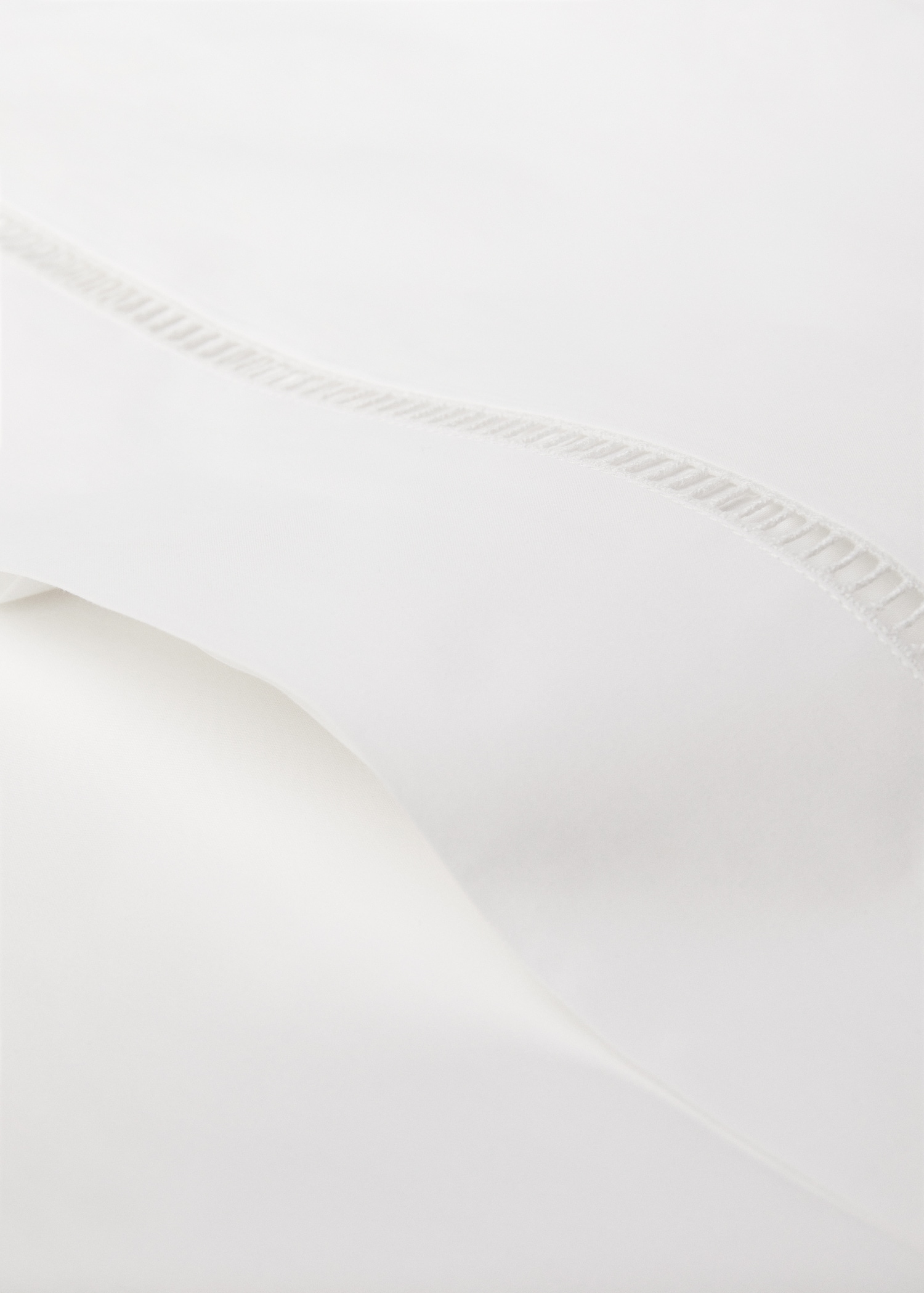 Sábana encimera algodón percal vainica cama 180/200 cm - Detalle del artículo 3