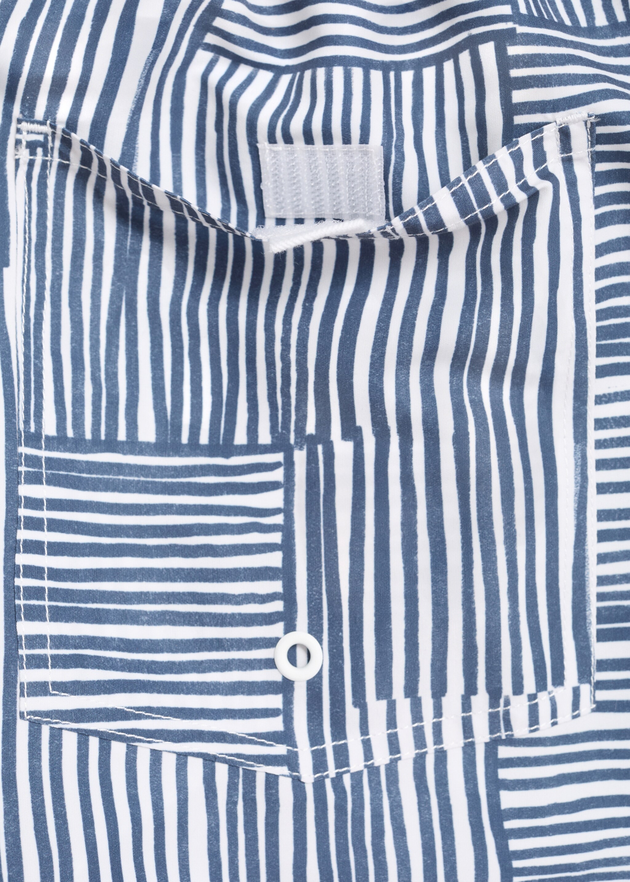 Multi-striped swimsuit - Details of the article 0