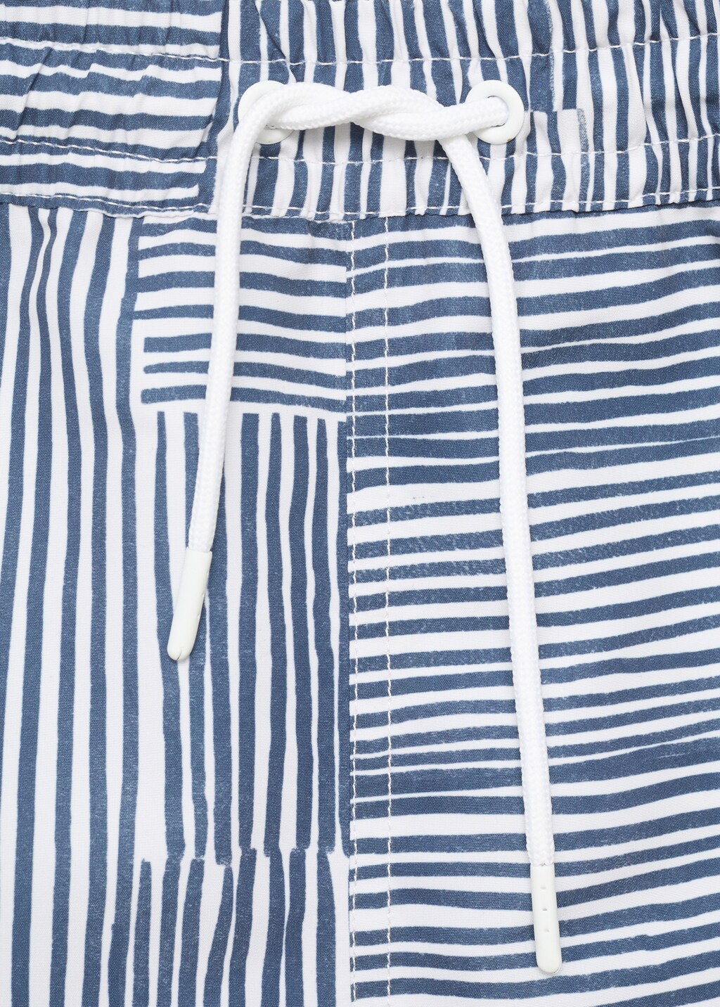 Multi-striped swimsuit